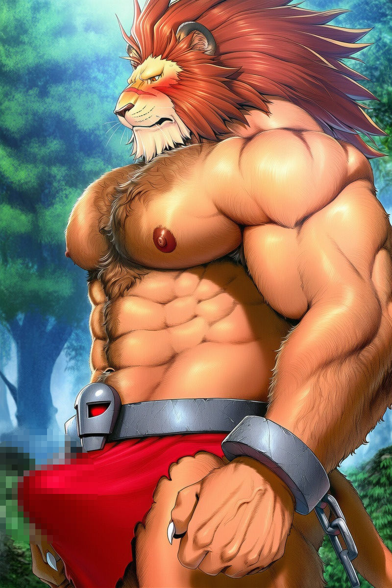 国王×獣化×イラスト集 - サンプル画像 3