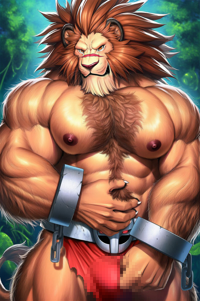 国王×獣化×イラスト集 - サンプル画像 5