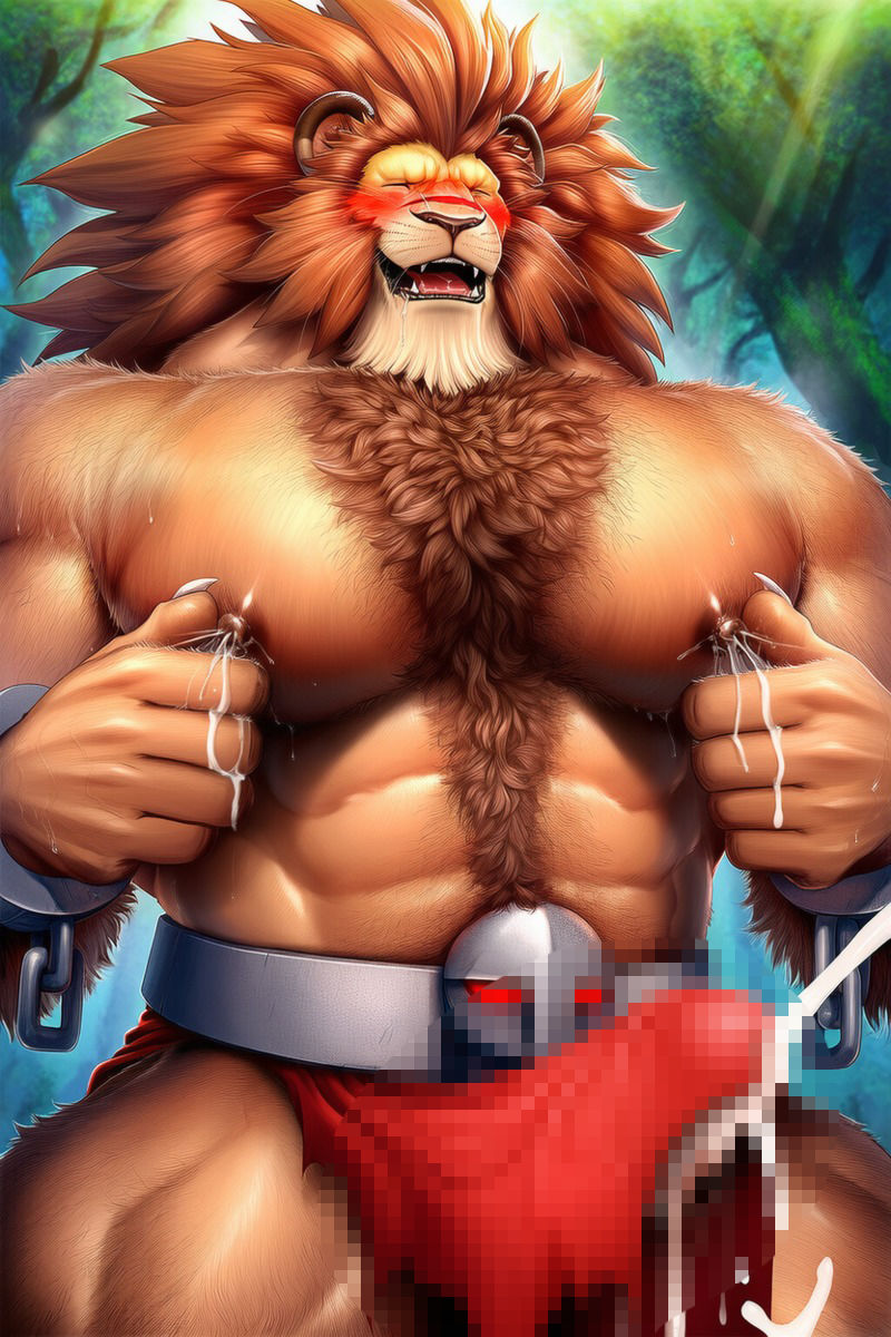 国王×獣化×イラスト集 - サンプル画像 7