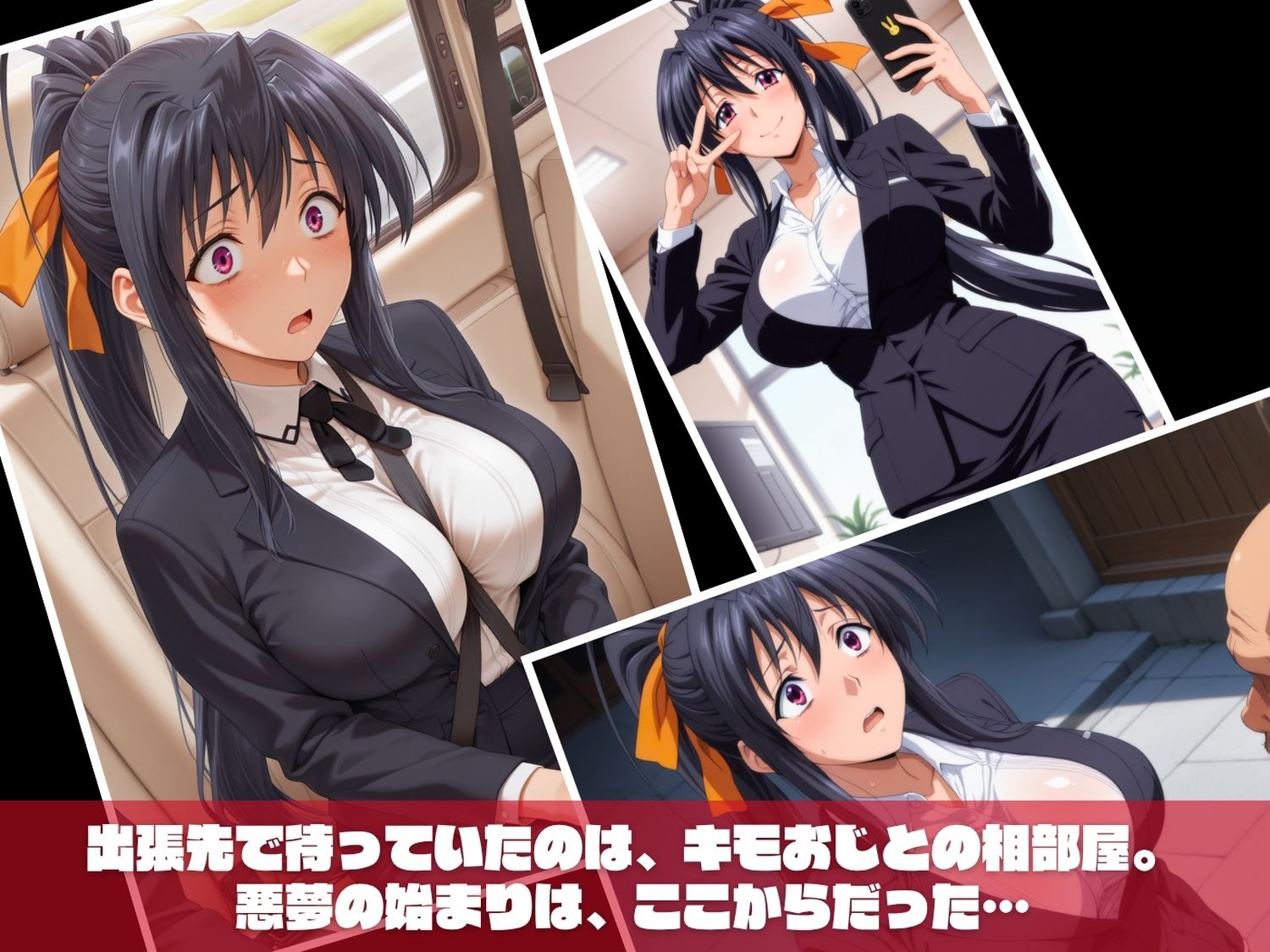 キモおじの温泉征服記 ハ●スクールD×D編 - サンプル画像 1