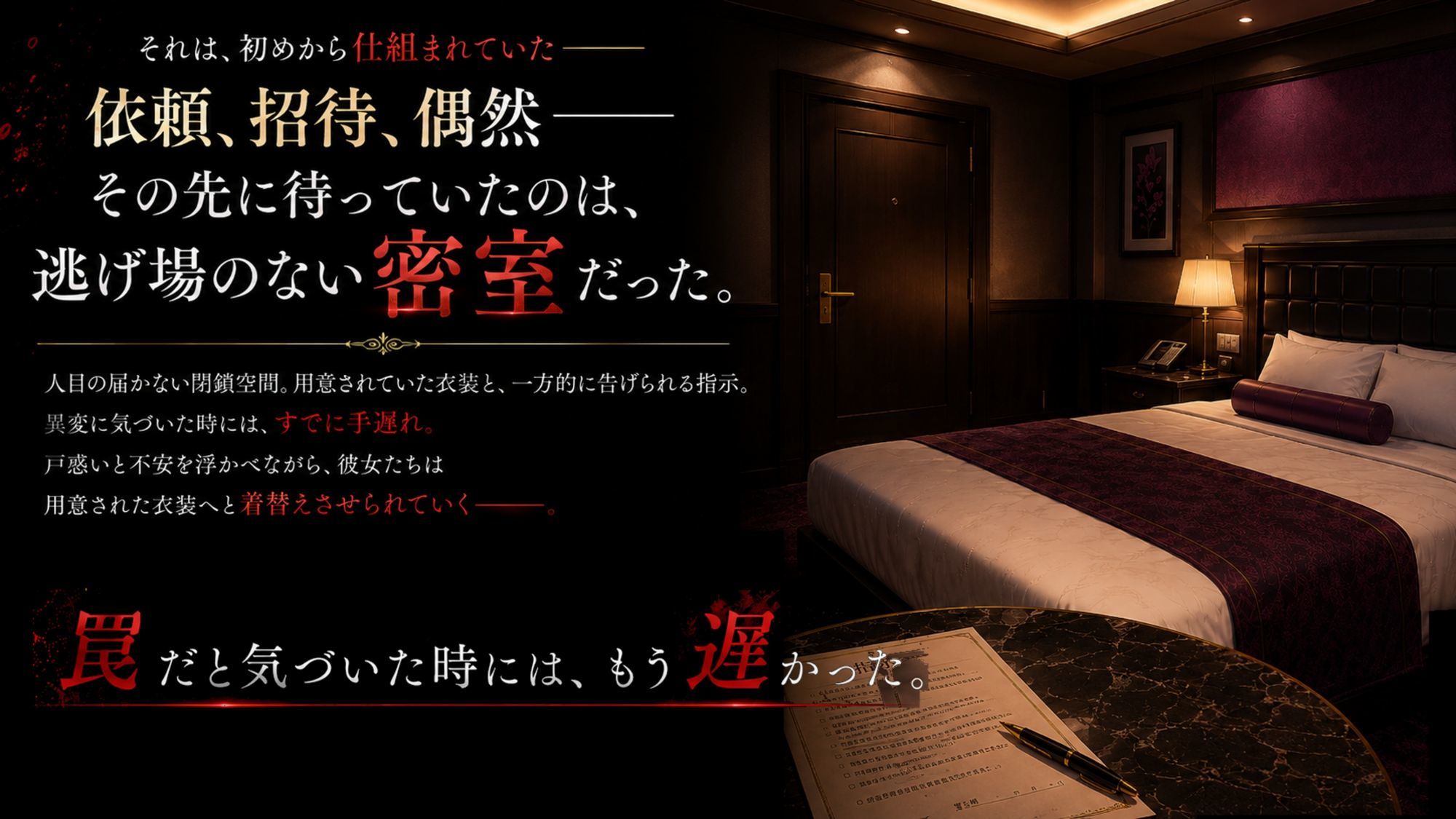 『ハメられた彼女たちの密室』 〜アズレン編〜 file.1 - サンプル画像 1