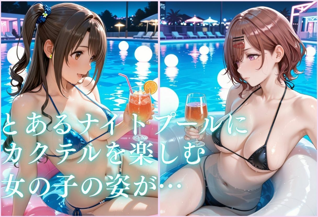 ナイトプールで犯●れ快楽堕ち vol.2 - サンプル画像 3