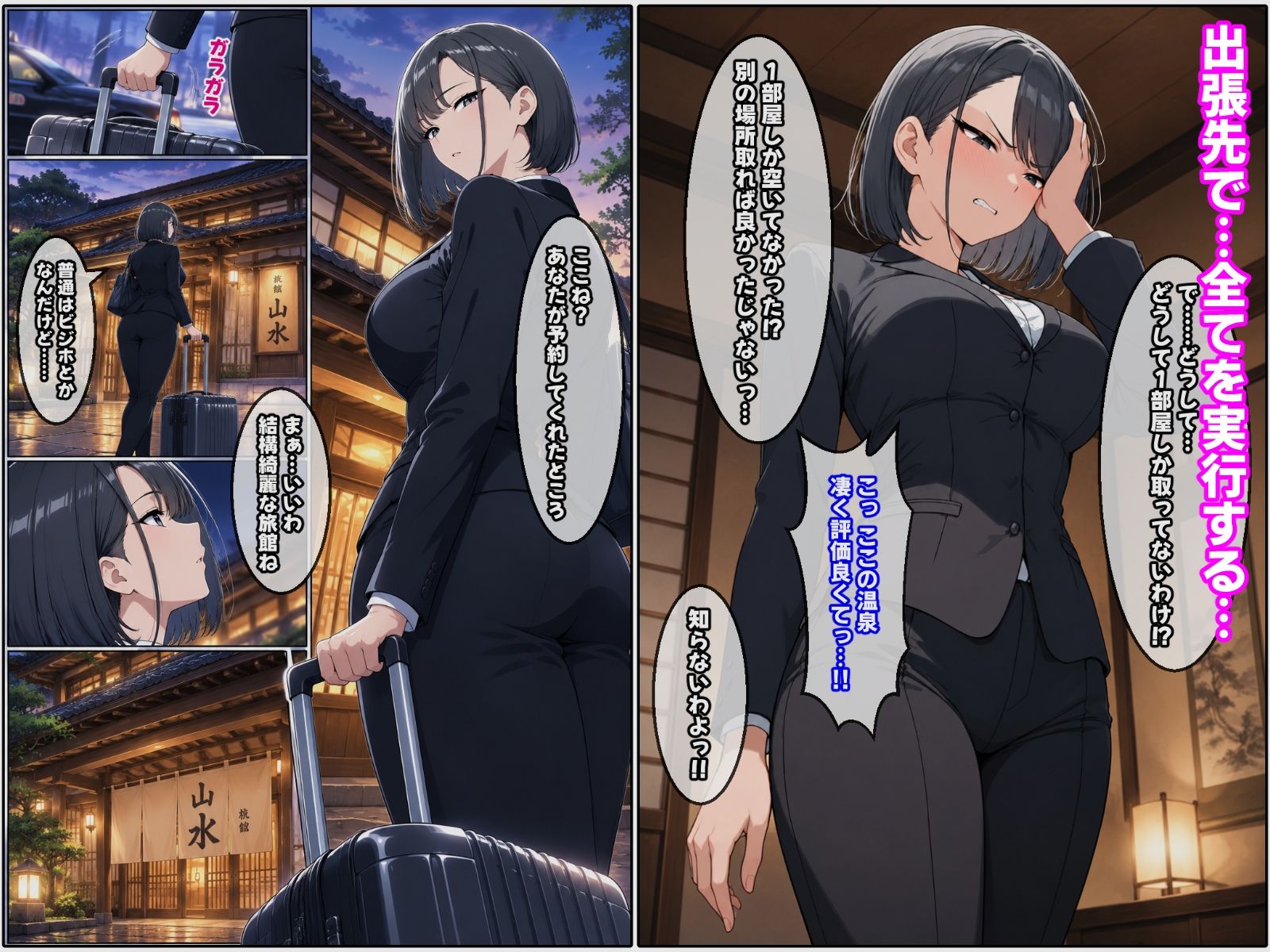 【セリフ付】パワハラの証拠を握ったので強気な女上司を理解らせるコトにした - サンプル画像 2