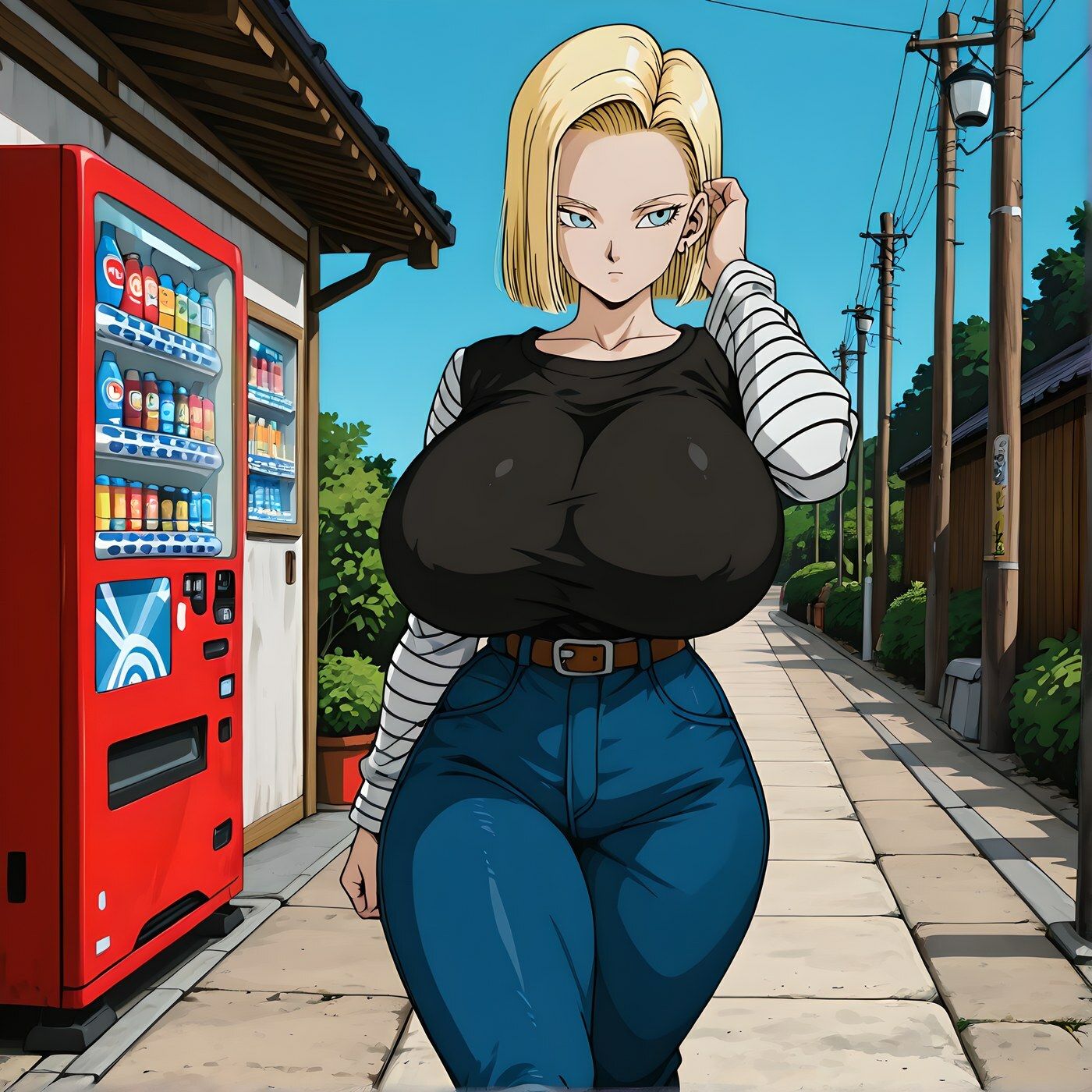 売春婦爆乳1◯号 - サンプル画像 1