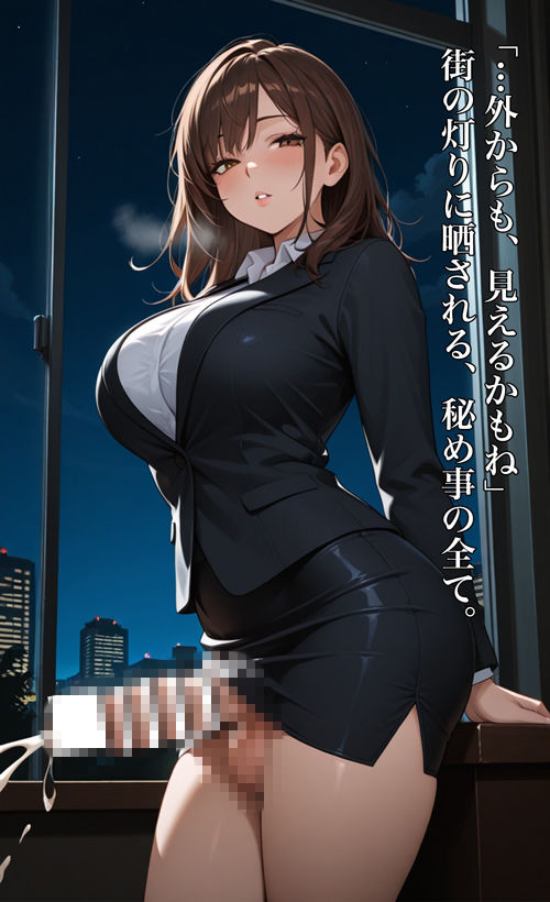 ヌキ殺しニューハーフお姉さん詰め合わせ 〜スーツで始まり、気づけば理性は裸〜 - サンプル画像 2