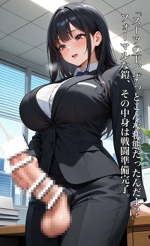 ヌキ殺しニューハーフお姉さん詰め合わせ 〜スーツで始まり、気づけば理性は裸〜 - サンプル画像 3