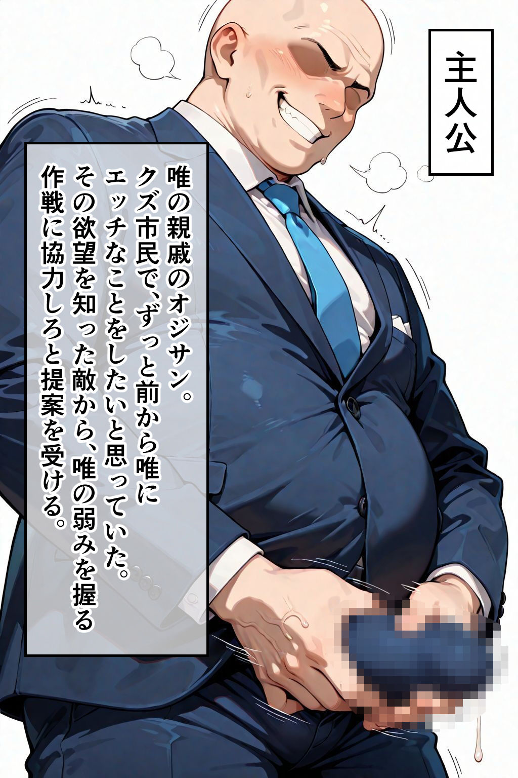 美少女エッチ戦士 古◯川唯 1  疑似セックス！？オジサンを射精させないと出られない部屋 - サンプル画像 1