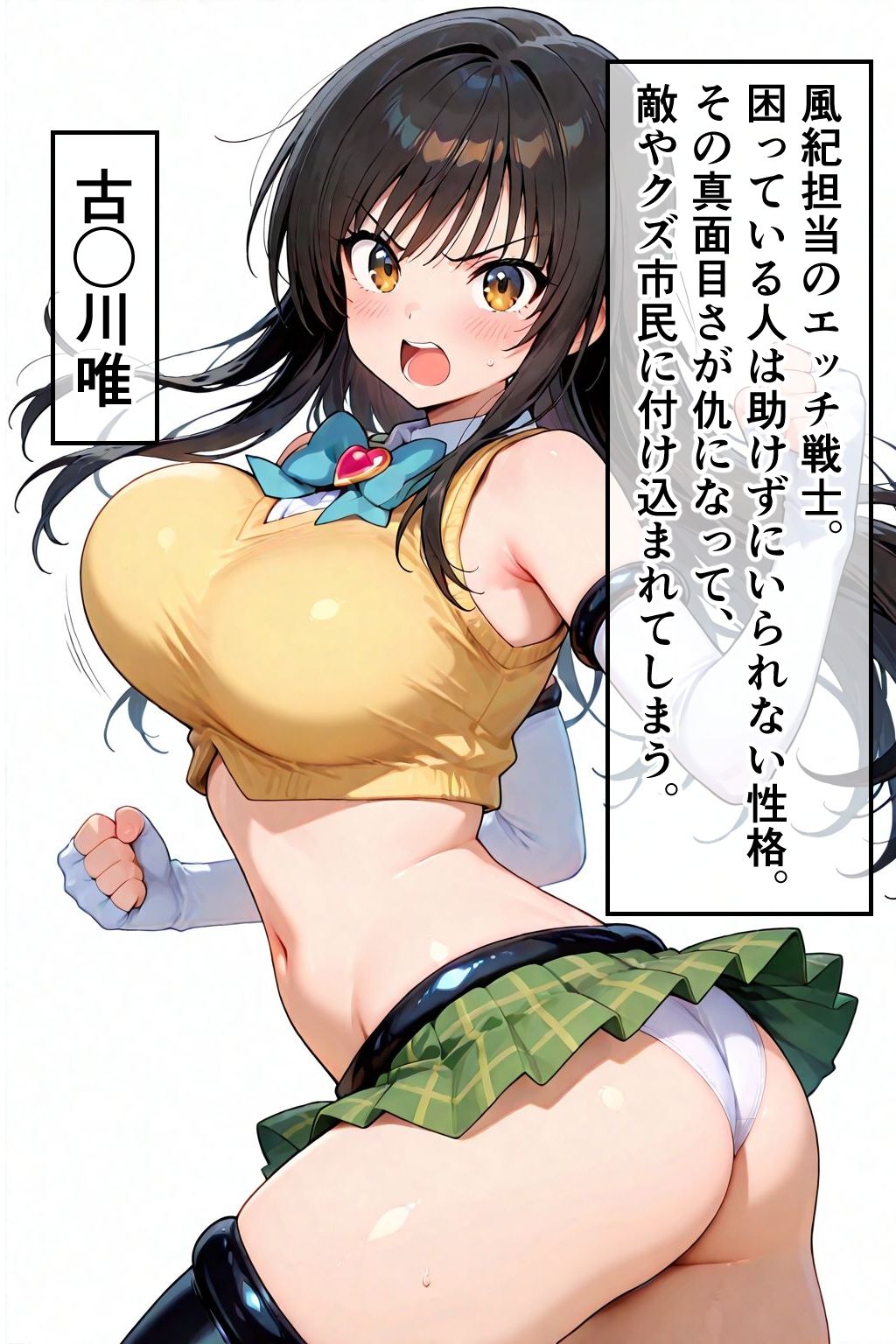 美少女エッチ戦士 古◯川唯 1  疑似セックス！？オジサンを射精させないと出られない部屋 - サンプル画像 2
