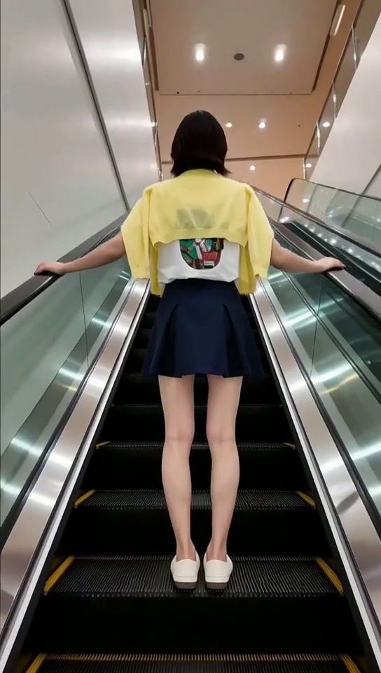 ［AI動画・スマホ特化］ エスカレータで見かけた淑女な奥様…やることやってるんだ…熟女編 - サンプル画像 4