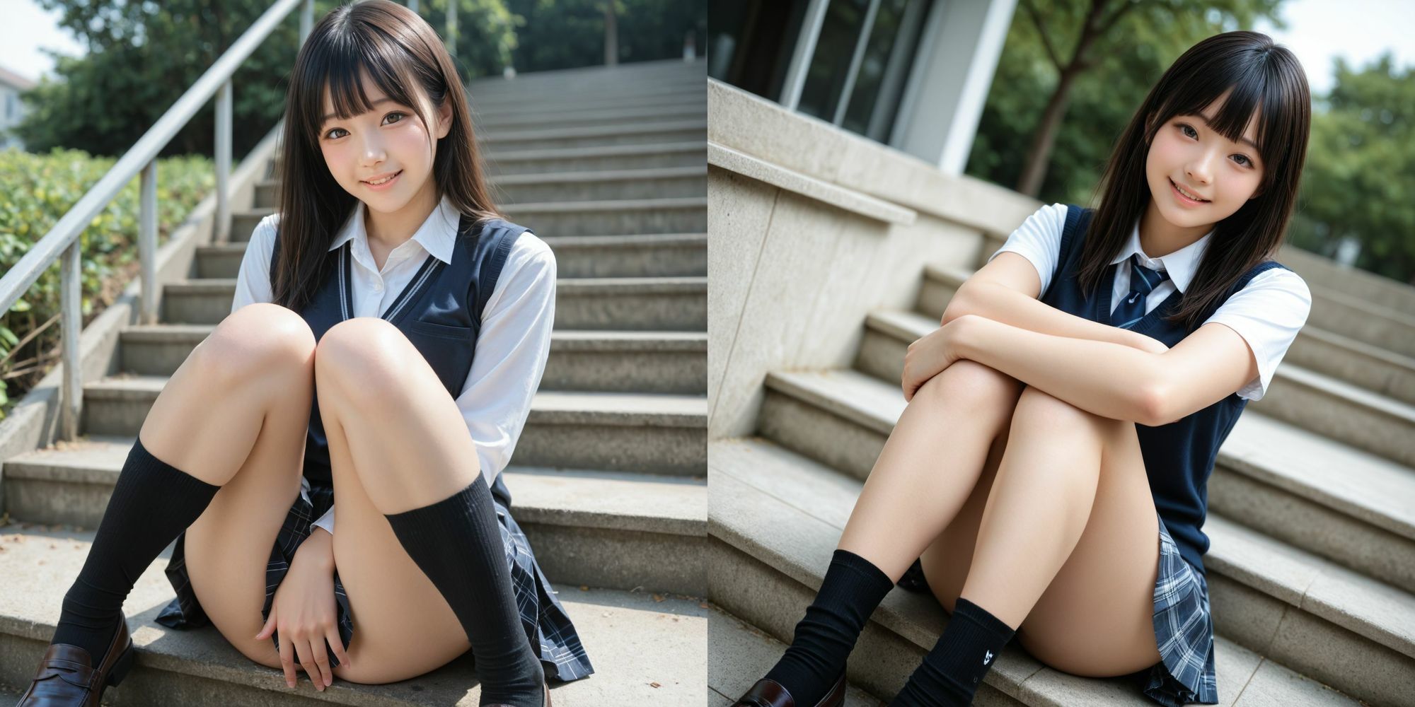 制服  清楚系 - サンプル画像 3
