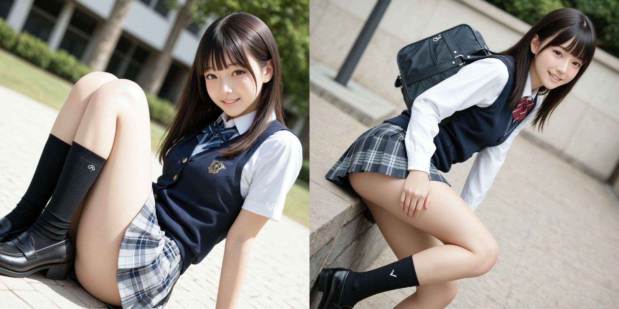 制服  清楚系 - サンプル画像 6