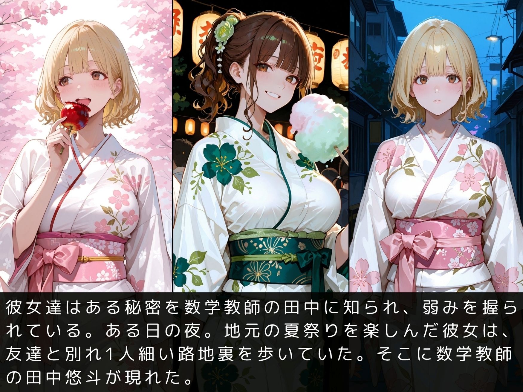 放課後の性指導〜禁断の記録〜夏祭り編〜Vol.2 - サンプル画像 4