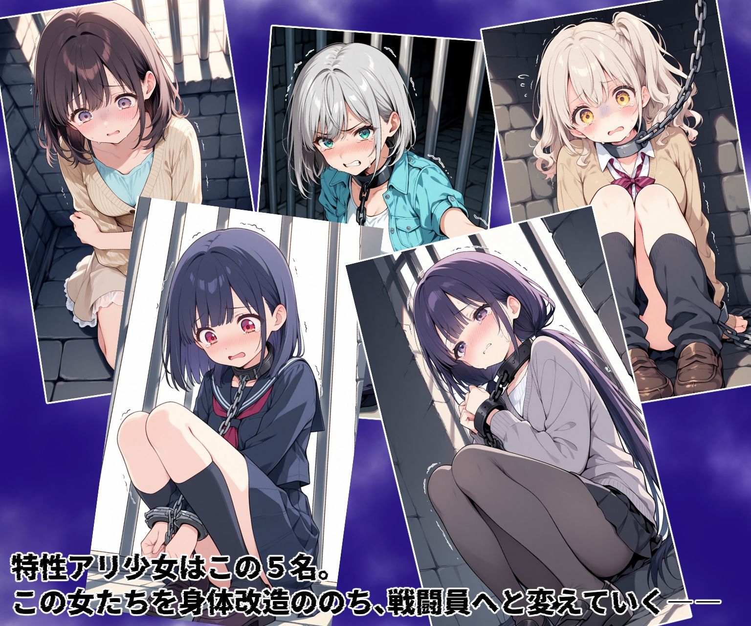 悪ノ生贄  -戦闘員に改造される少女- - サンプル画像 2