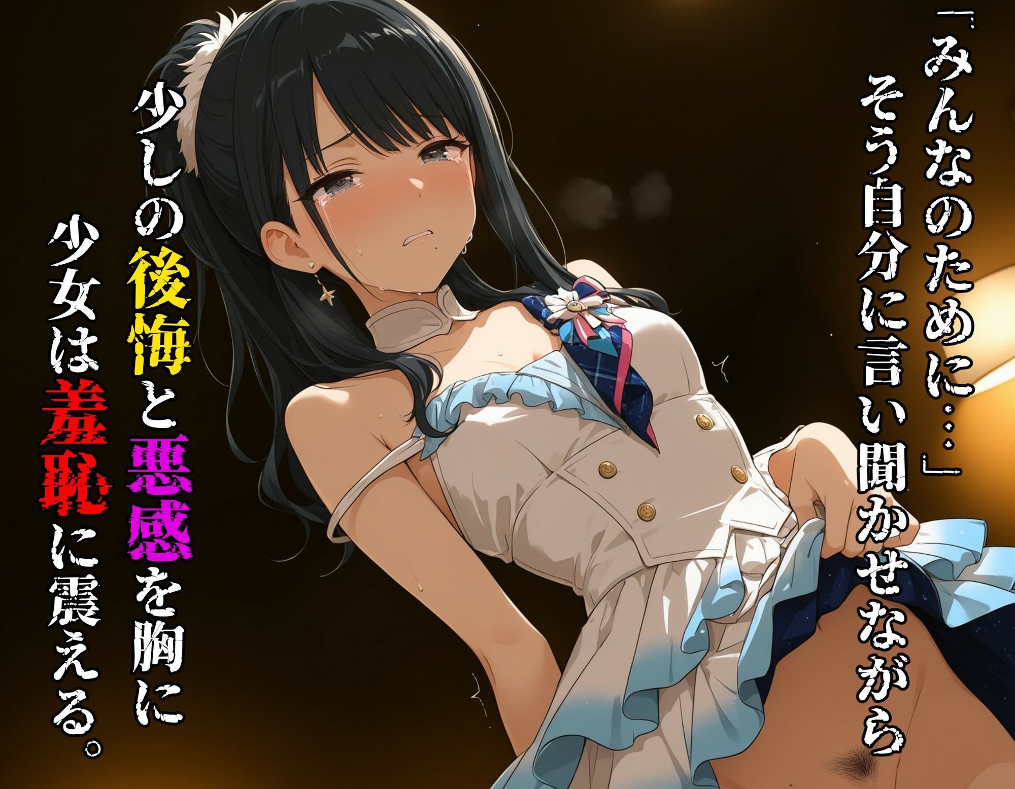 汚されたアイドル 〜風野●織〜【500枚】 - サンプル画像 1