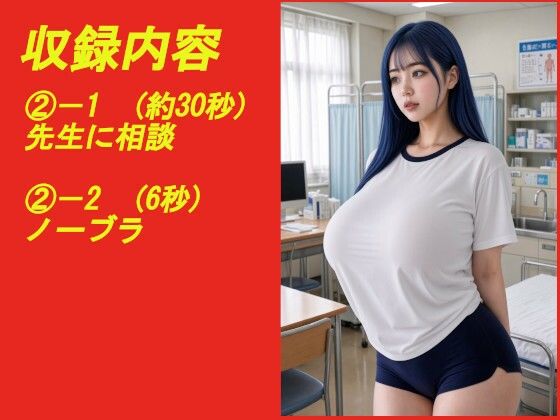 煩悩の引き出し AI動画集REAL6 ―爆乳体操着― - サンプル画像 2