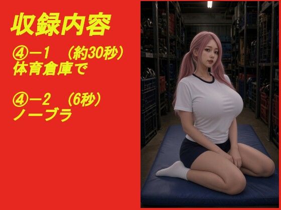 煩悩の引き出し AI動画集REAL6 ―爆乳体操着― - サンプル画像 4