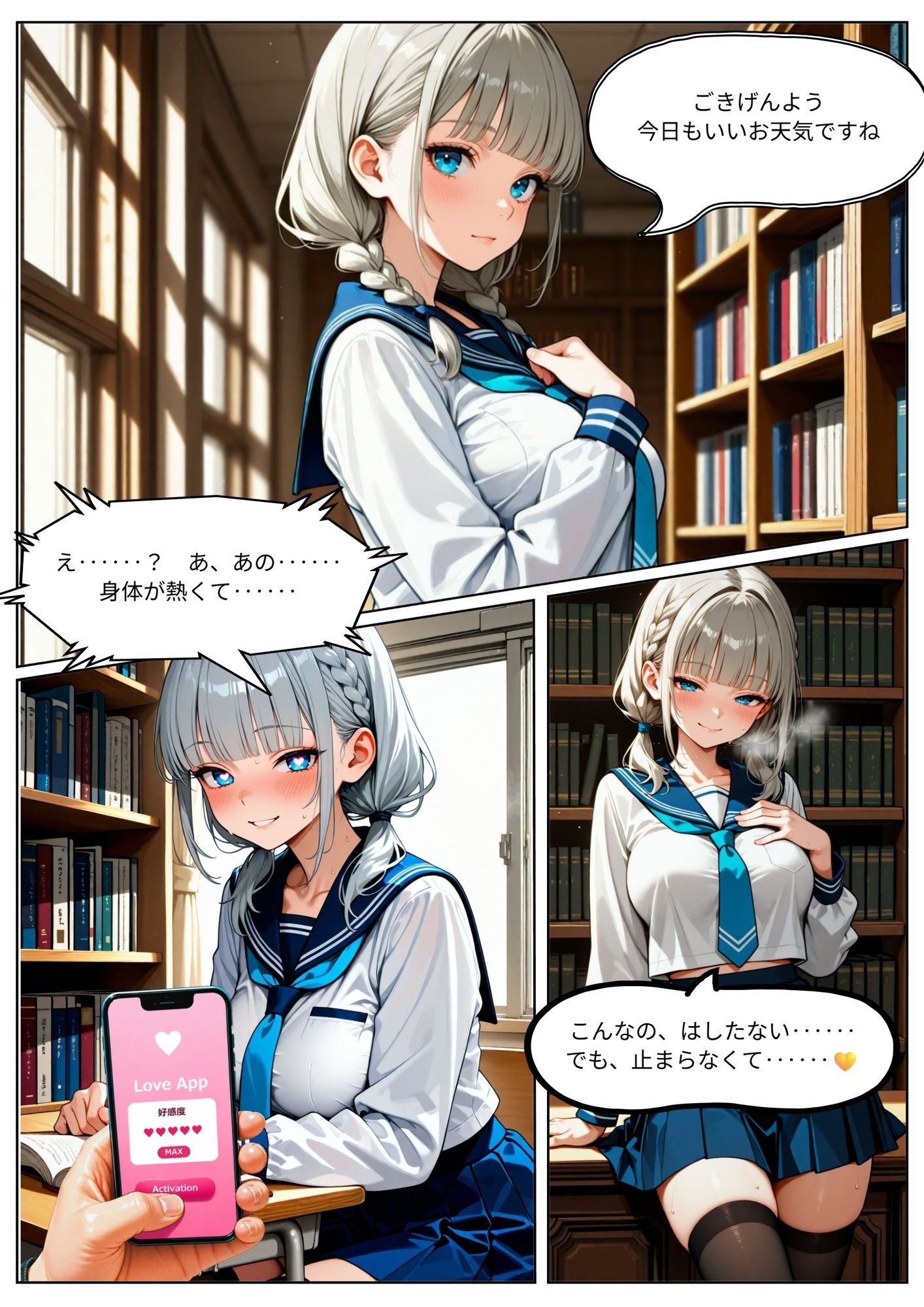 惚れアプリで孕ませ調教 Vol.2 学園編 - サンプル画像 7