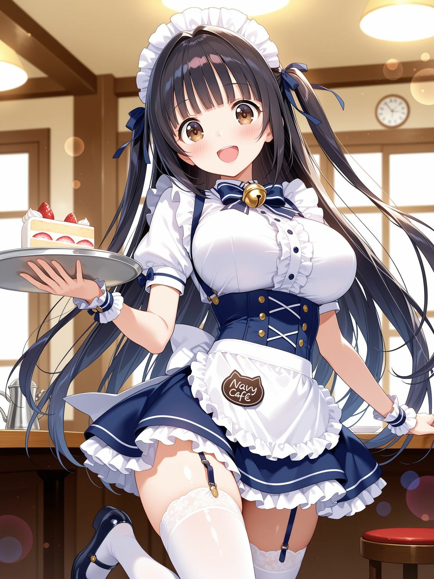 放課後のアルバイトはケーキよりも○○○が大好きなんです - サンプル画像 1