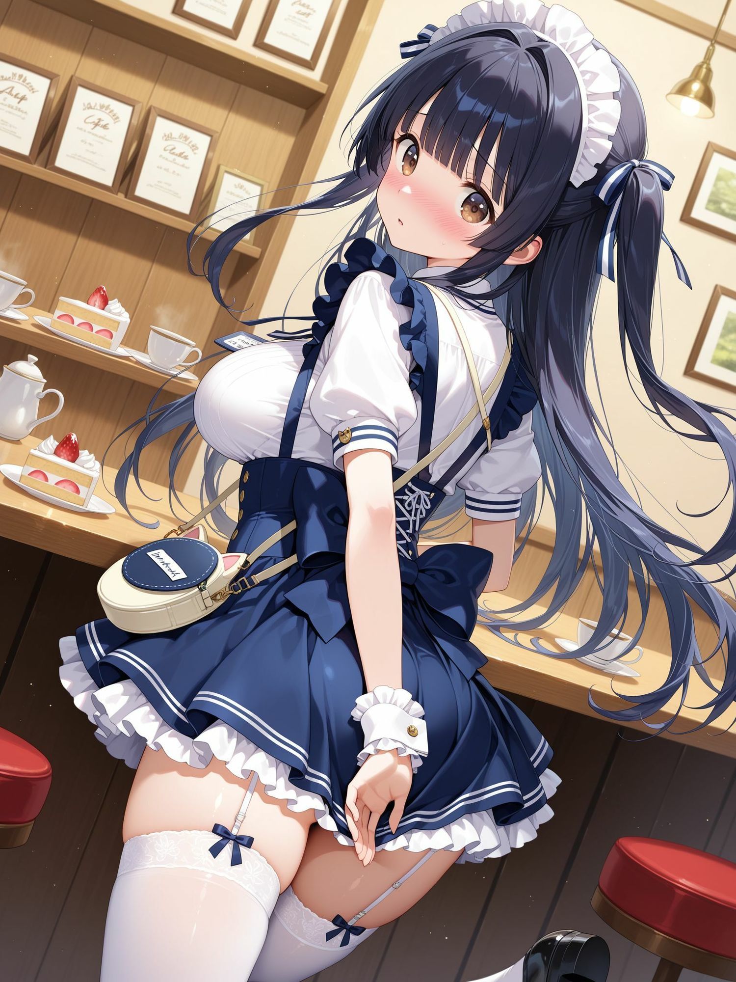 放課後のアルバイトはケーキよりも○○○が大好きなんです - サンプル画像 3