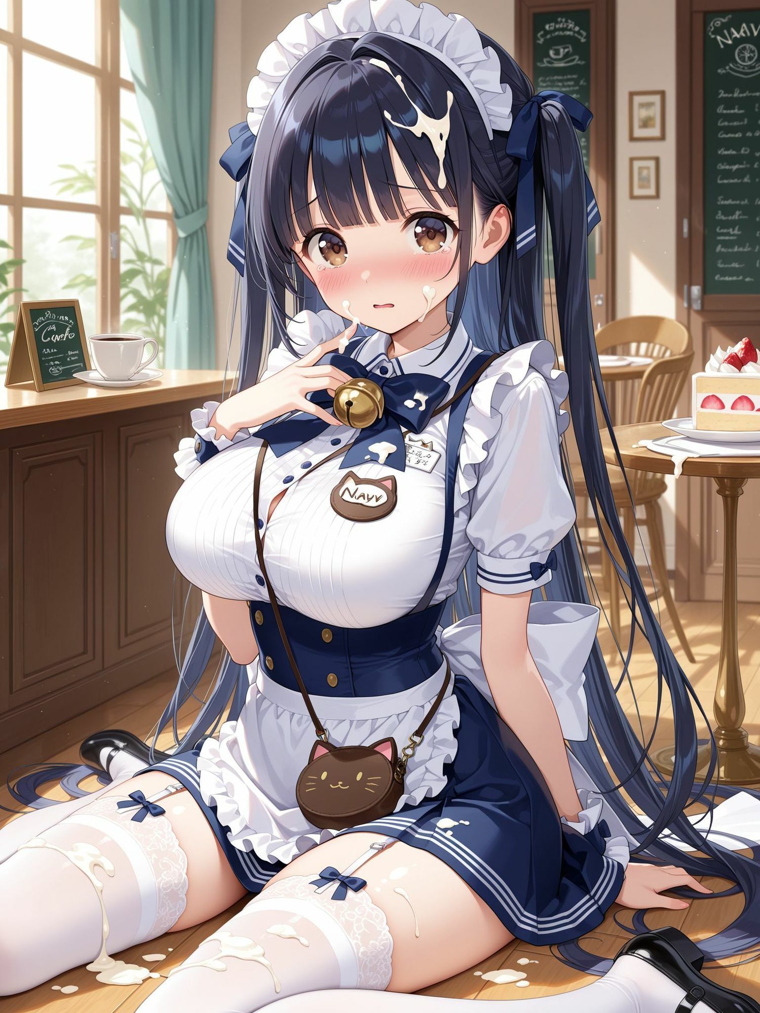 放課後のアルバイトはケーキよりも○○○が大好きなんです - サンプル画像 4