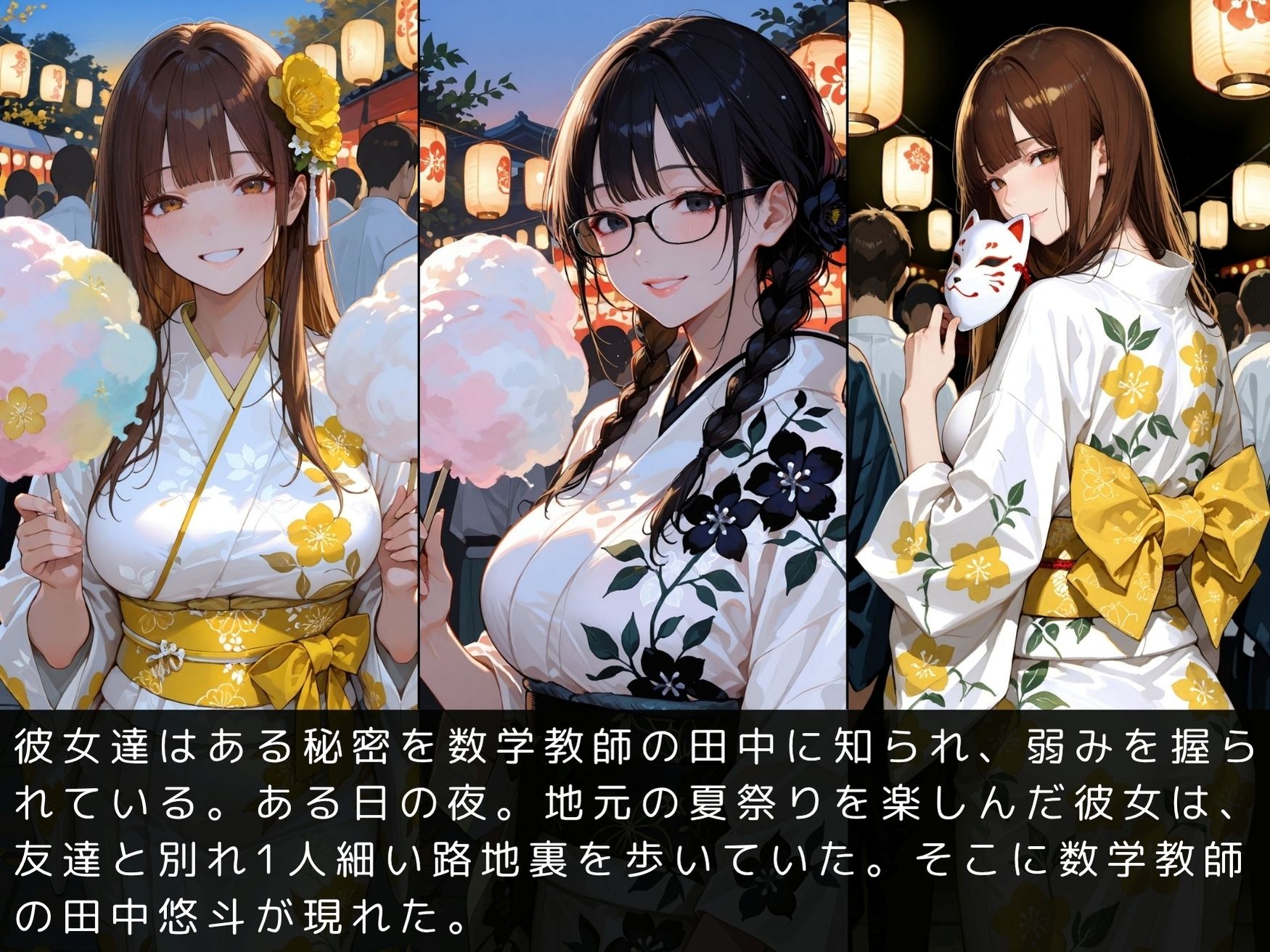 放課後の性指導〜禁断の記録〜夏祭り編〜Vol.3 - サンプル画像 4