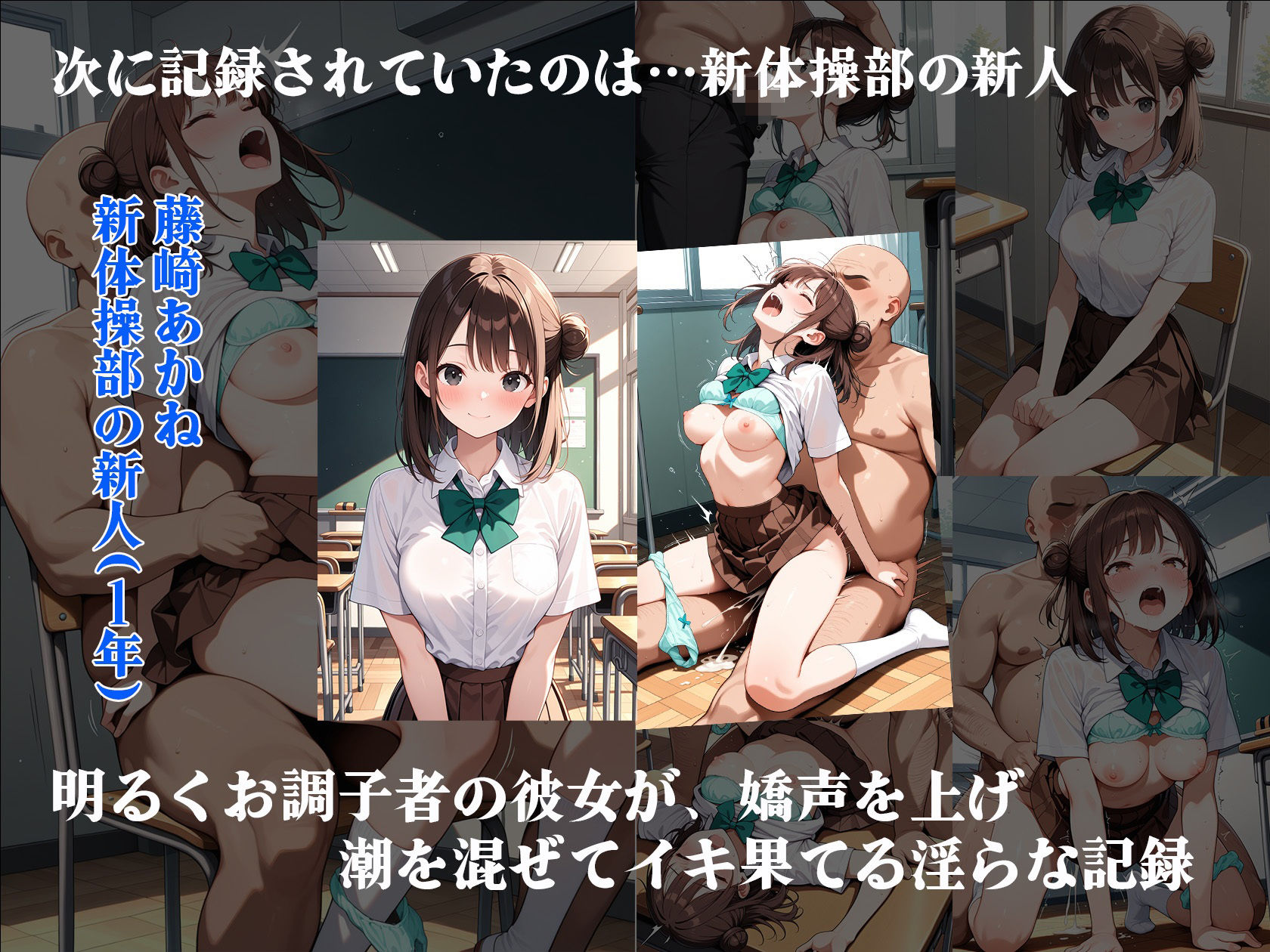 禁断の学園アルバム（新体操部編）〜名門校長が隠し持っていた女子校生淫行記録〜 - サンプル画像 4