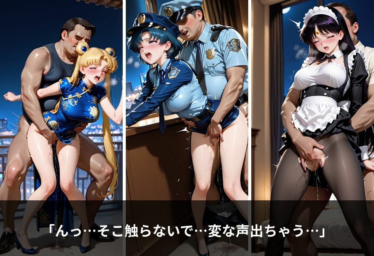 コスプレ戦士達強●完堕ち〜大ボリューム500枚〜 - サンプル画像 4