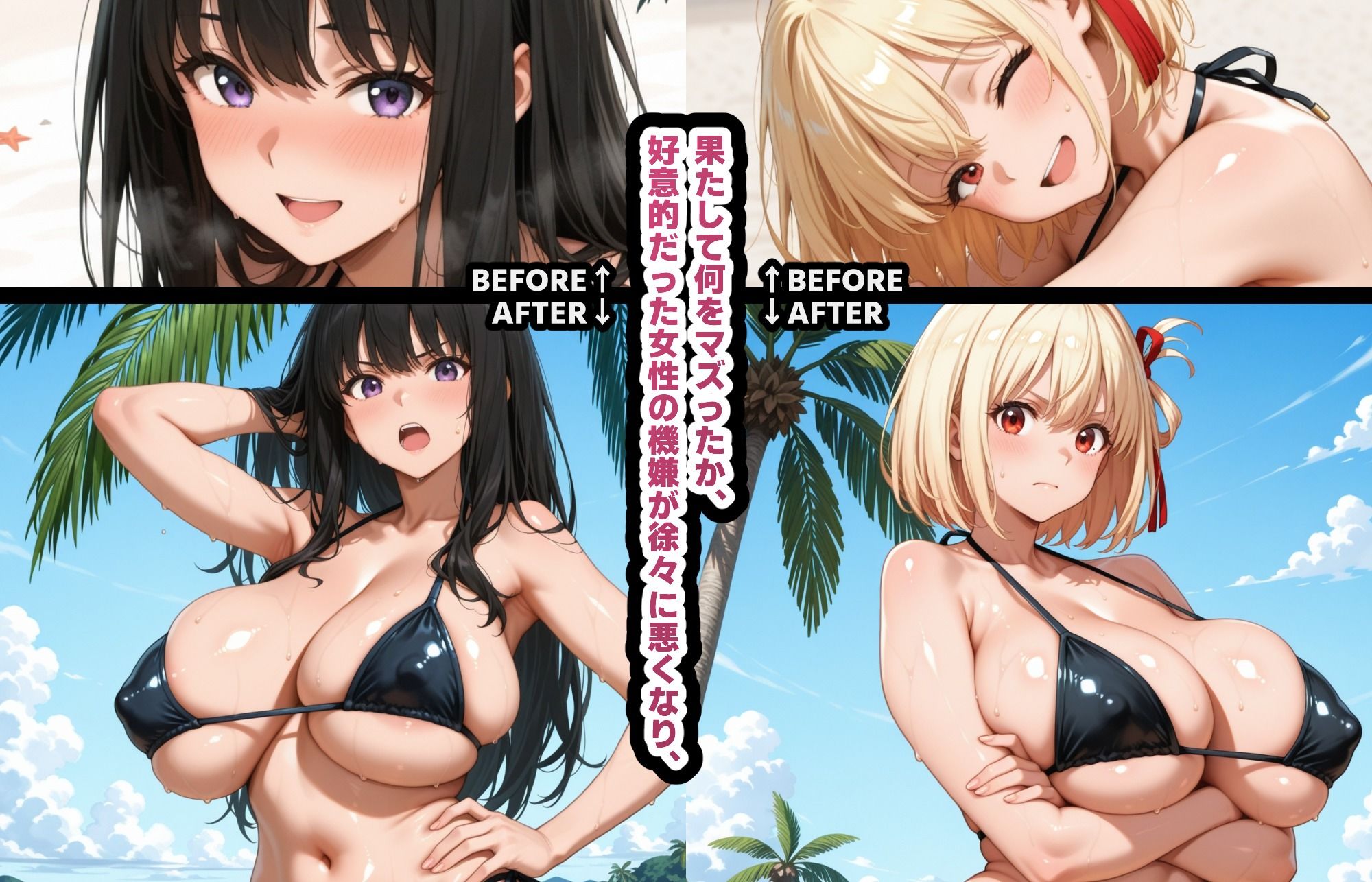 メチャクチャに嫌われてからのレ●プが一番気持ち良いから。【千束＆たきな】 - サンプル画像 1