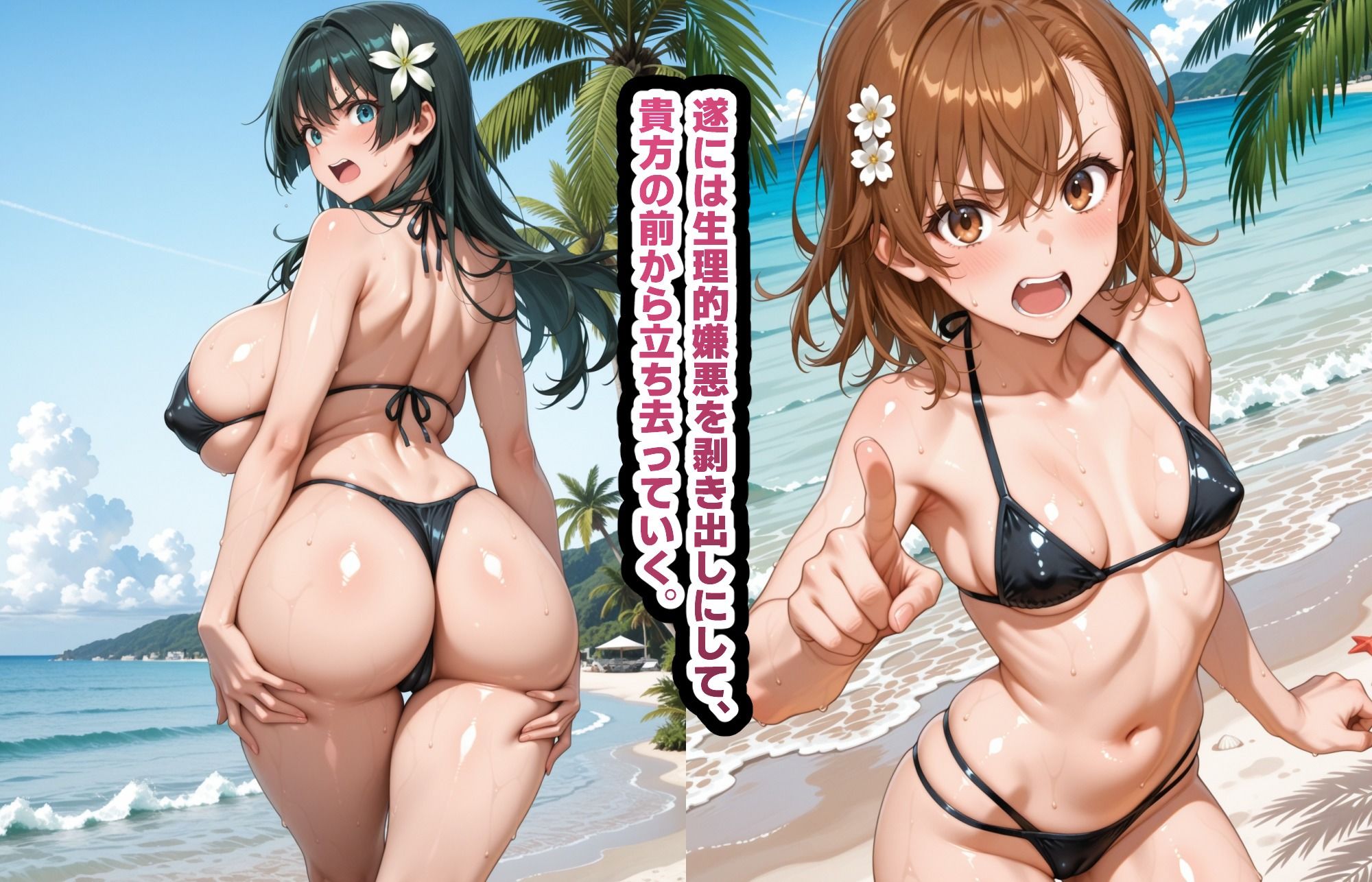 メチャクチャに嫌われてからのレ●プが一番気持ち良いから。【美琴＆涙子】 - サンプル画像 2