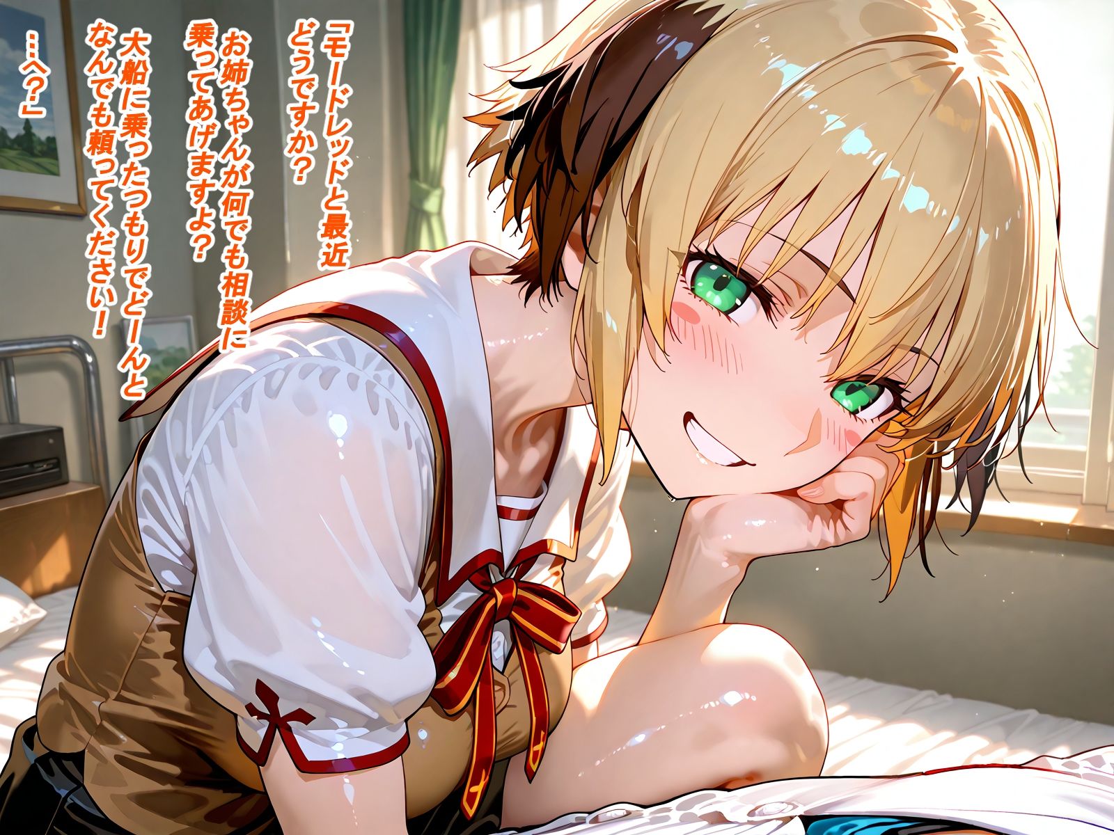 お姉ちゃんも気になります！ - サンプル画像 3
