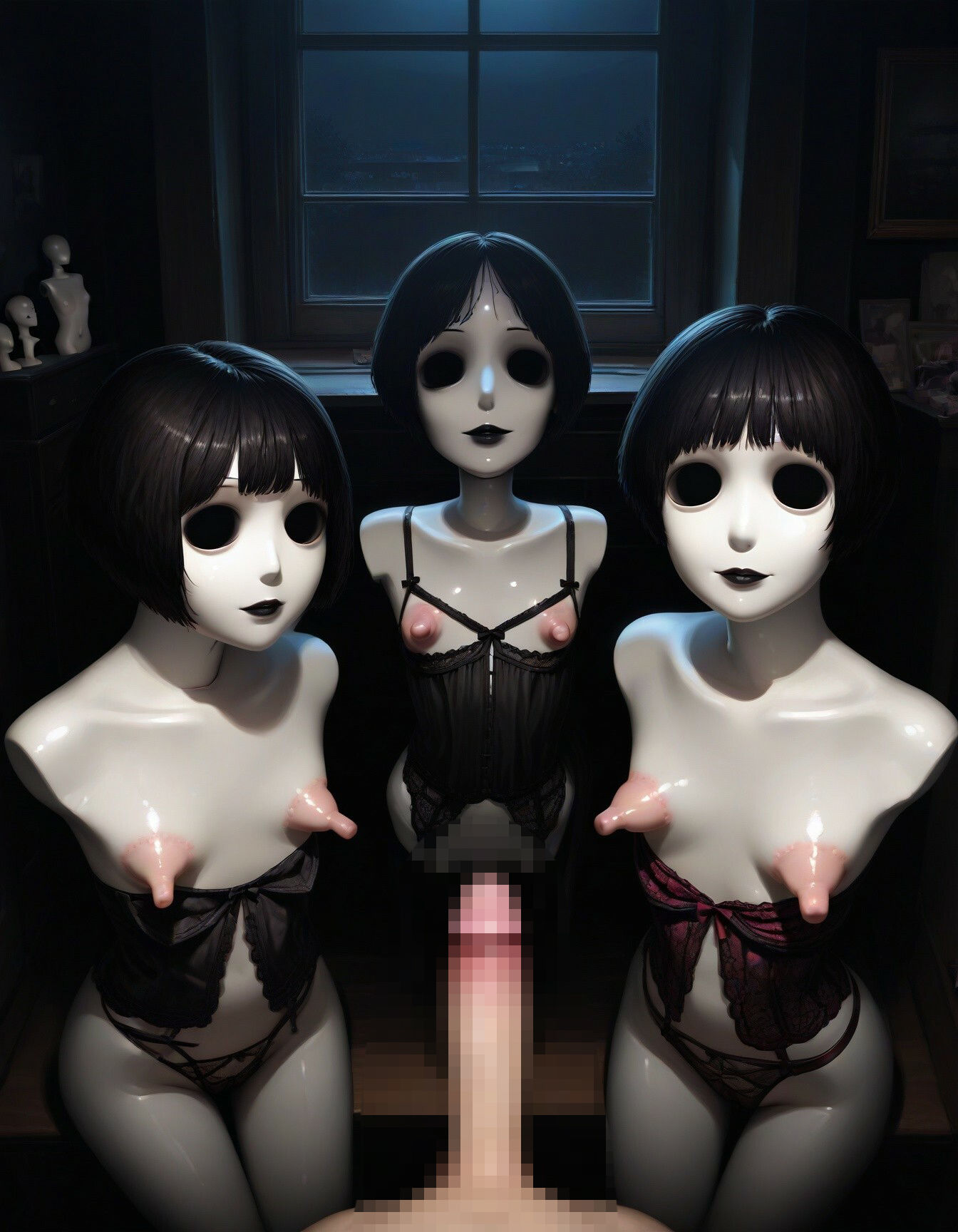 【R18】秘密の部屋_Black【167枚】 - サンプル画像 8