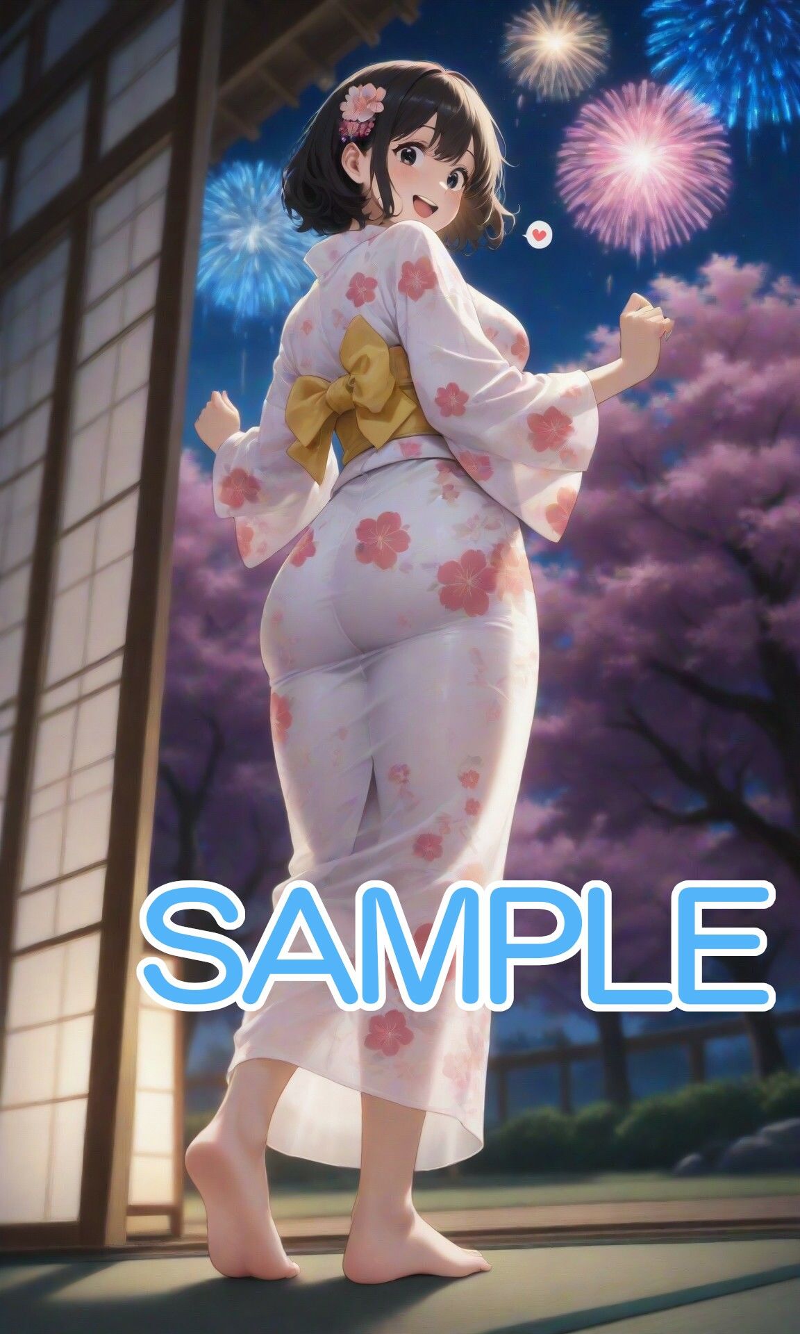 浴衣な女の子と和室で・・・3 - サンプル画像 1