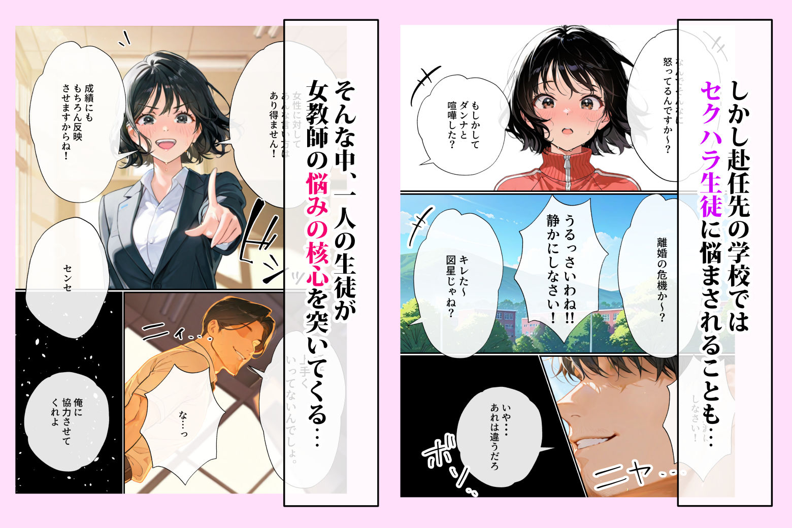 不妊に悩む人妻女体育教師と100回イけば赤ちゃんがデキる鬼絶頂妊活マッサージ - サンプル画像 2