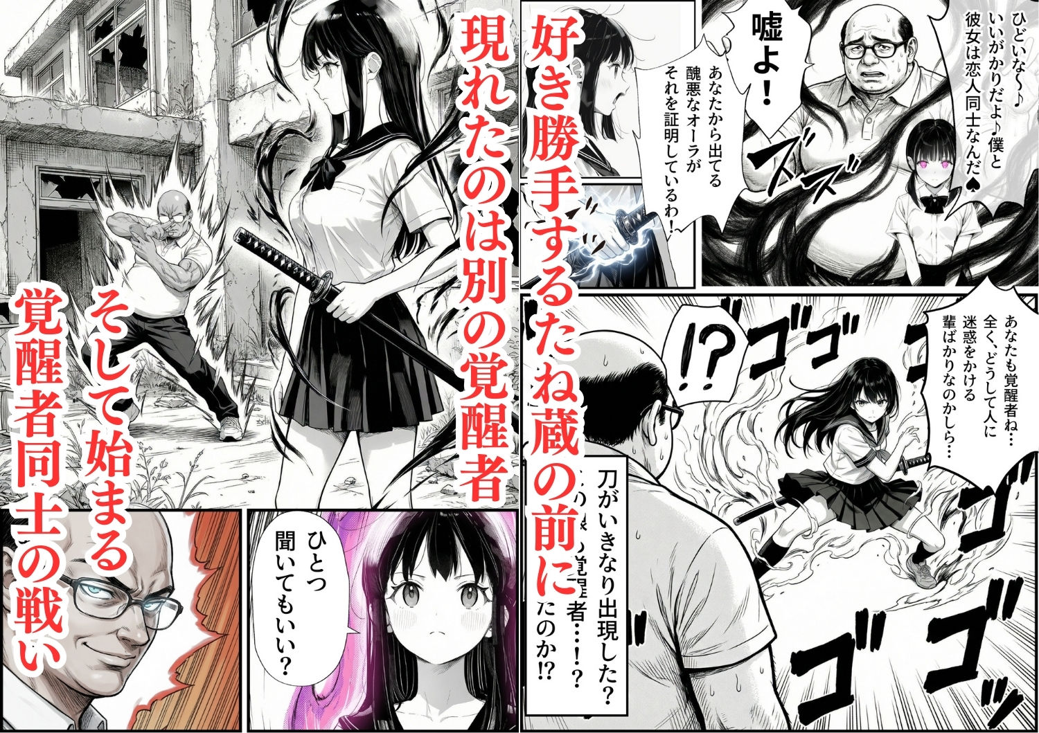 操作系チート能力に覚醒したメタボおじさんが最強スマホで美少女種付け性活 - サンプル画像 5