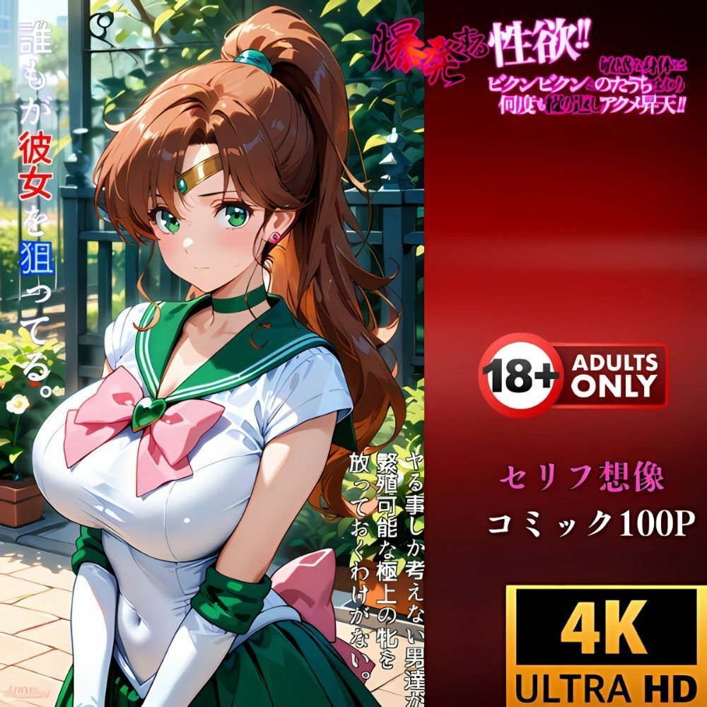 催●アプリ‥洗脳アプリで屈服した正義の肉体‥セーラージュピター - サンプル画像 4