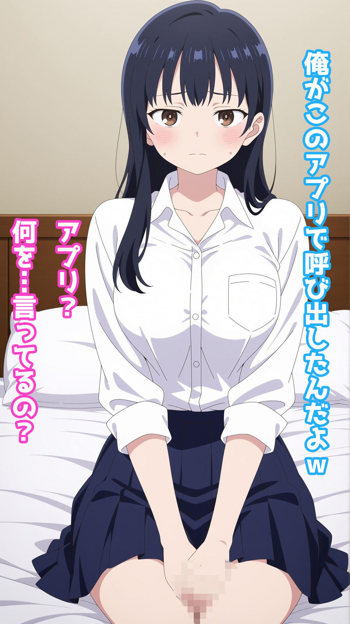【一部セリフつき】Deliサモ☆ 美少女とおじさん強●召喚アプリ - 僕のモデルJK編 - - サンプル画像 2