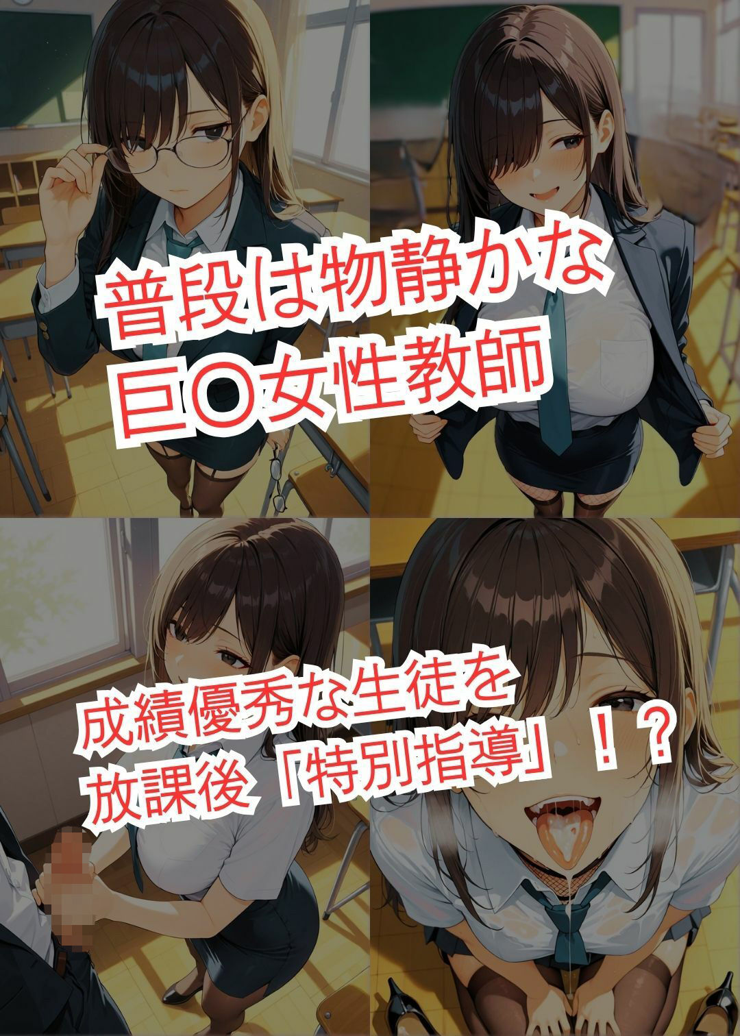 とある女教師のつぶやき  〜放課後に成績優秀な男子生徒を呼び出した結果〜 - サンプル画像 1