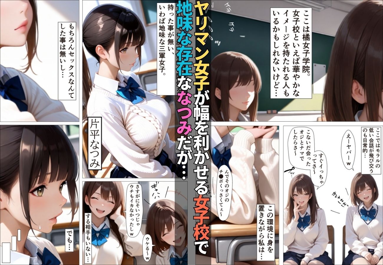 キモおじに処女マン差し出した美少女が連続SEXで快楽堕ちする話【漫画】【処女喪失】【売春】【初体験】 - サンプル画像 1