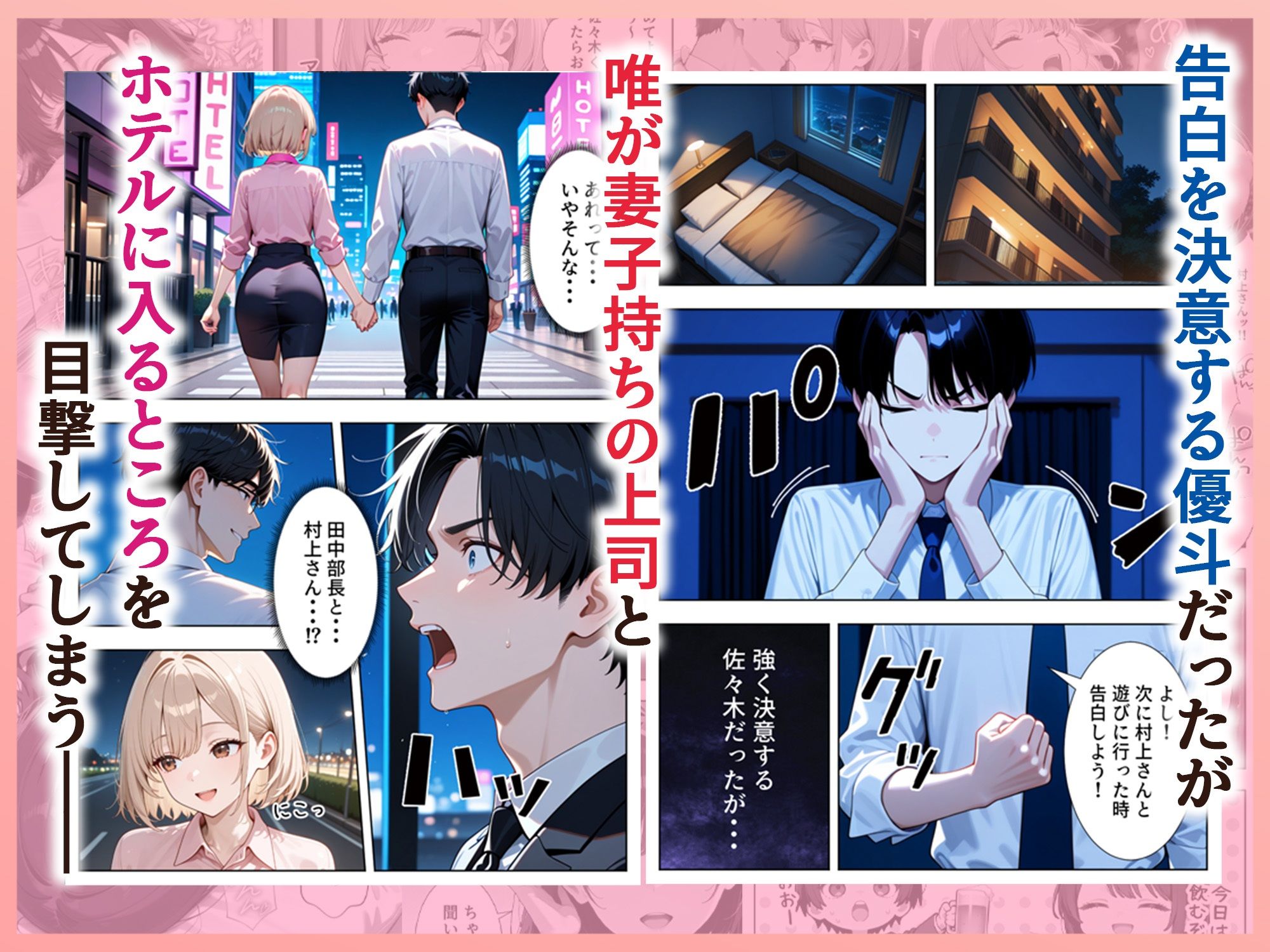 新卒入社した俺の社内恋愛事情 〜純情先輩と小悪魔同期ちゃん〜 - サンプル画像 3