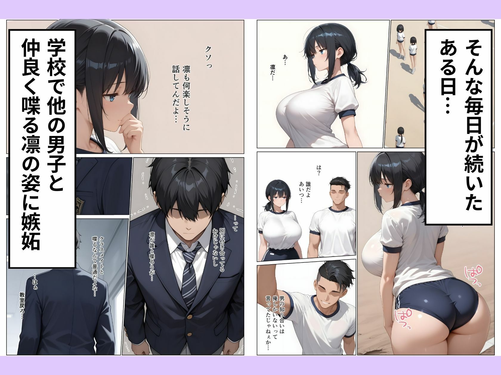 ちんぽを借りにきた無表情な陰キャ幼馴染とイチャラブセックスした話 - サンプル画像 7