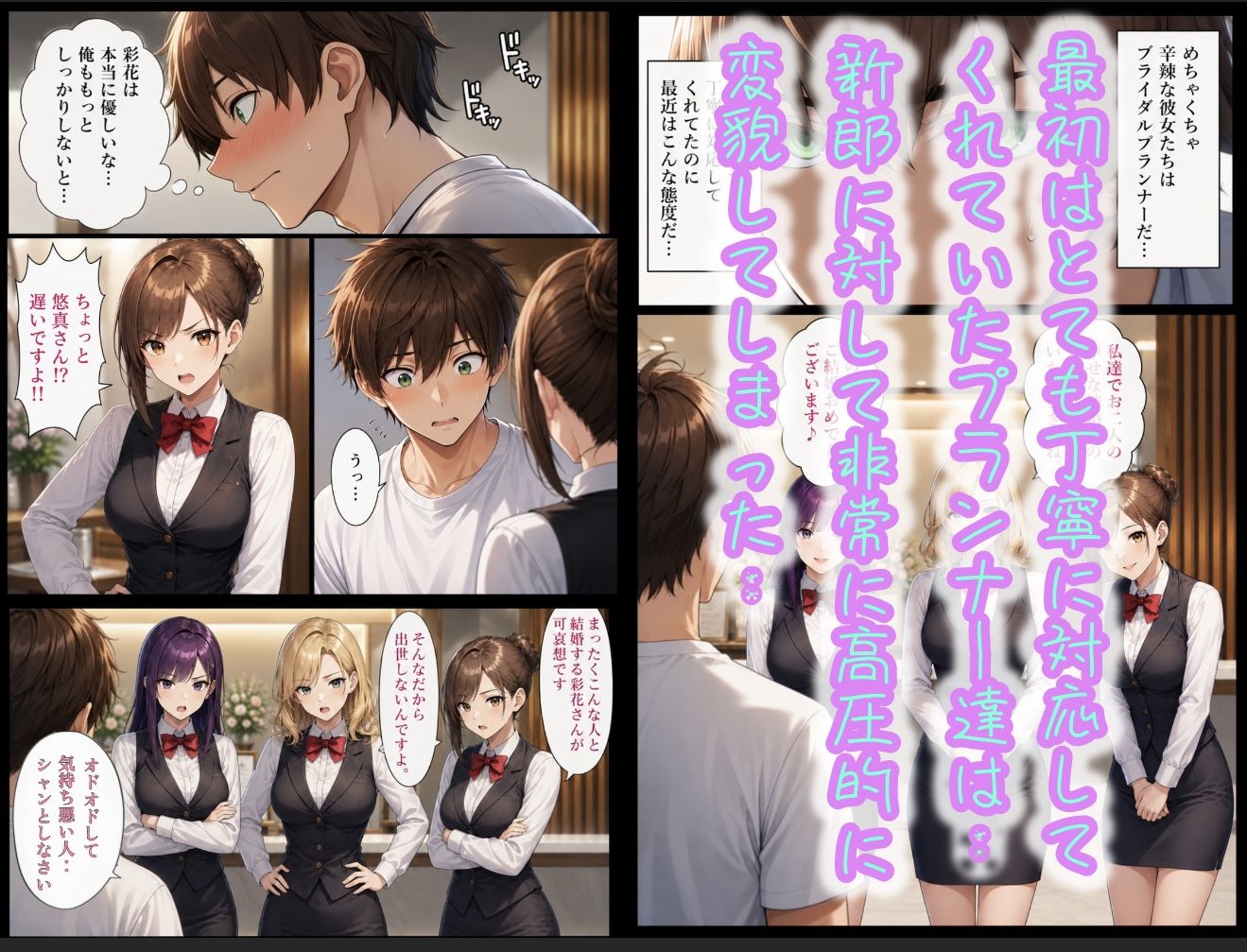 俺だけ何をしても許される世界seen4結婚式編 - サンプル画像 2