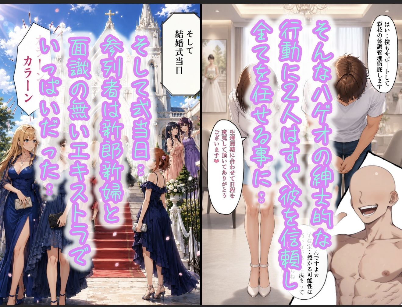 俺だけ何をしても許される世界seen4結婚式編 - サンプル画像 6