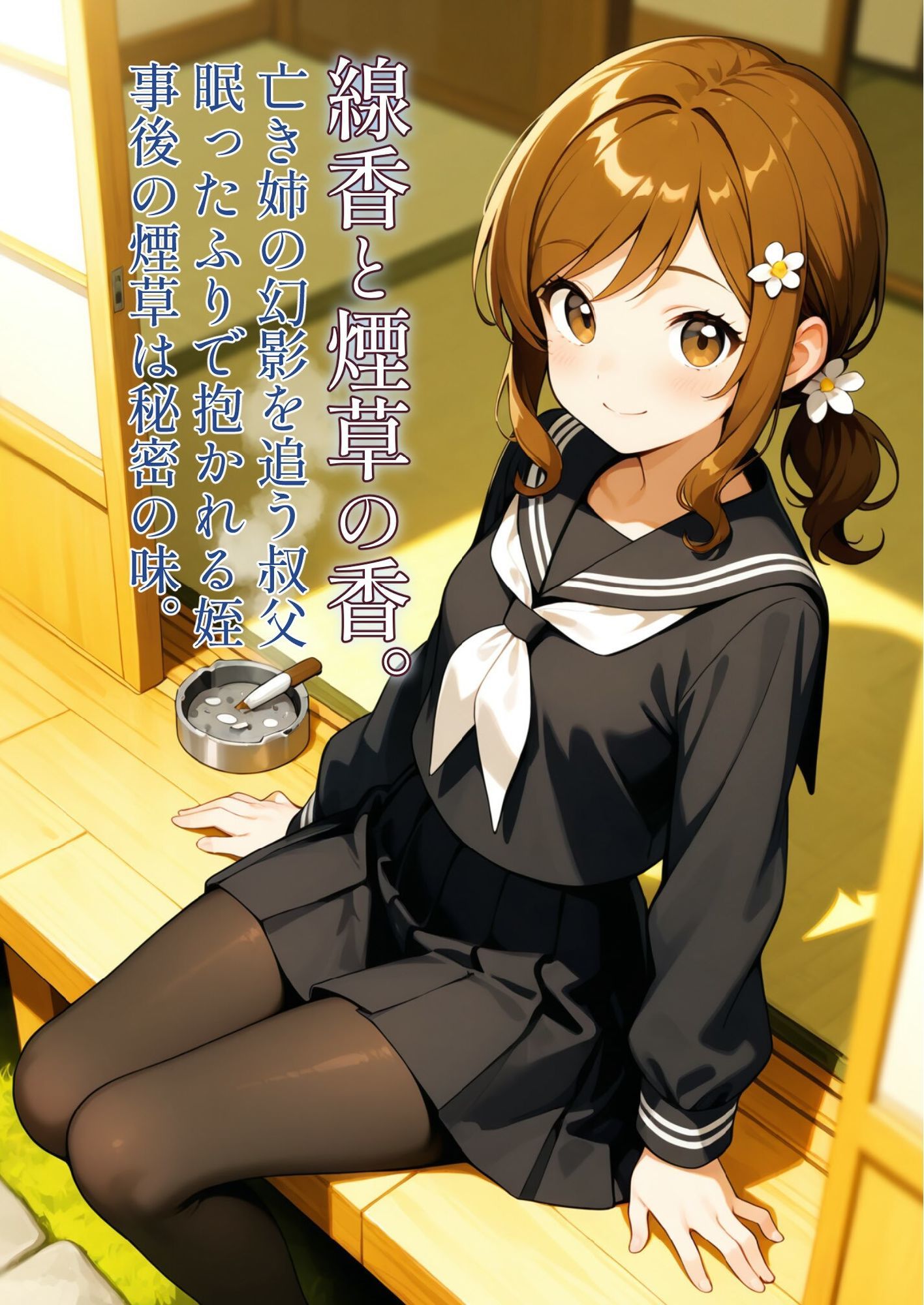 線香と煙草の香。 - サンプル画像 1