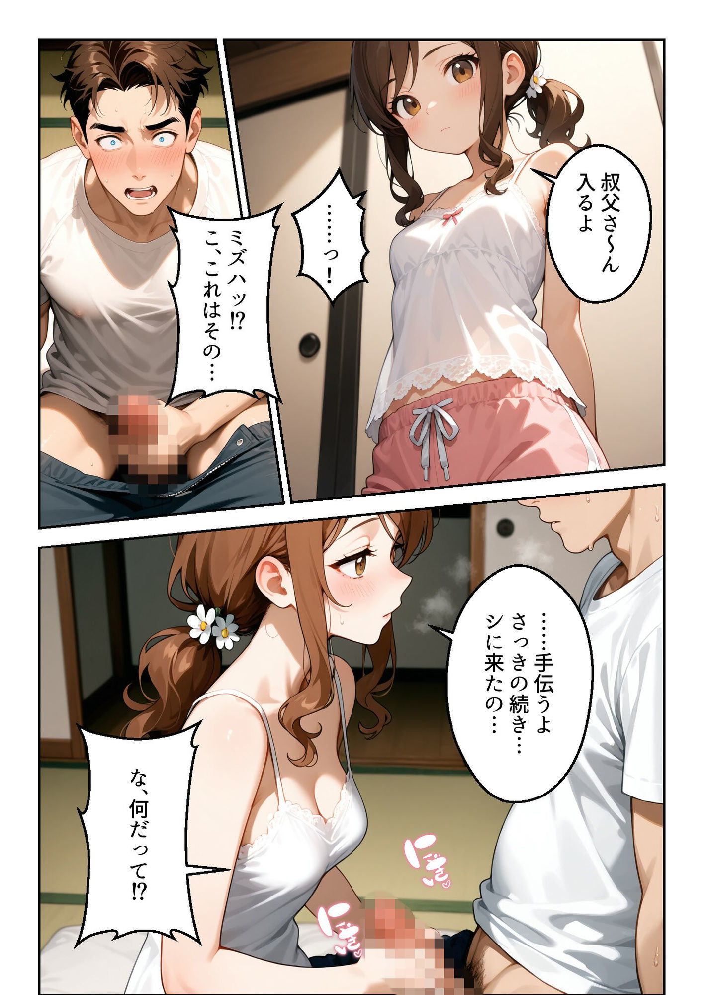 線香と煙草の香。 - サンプル画像 4