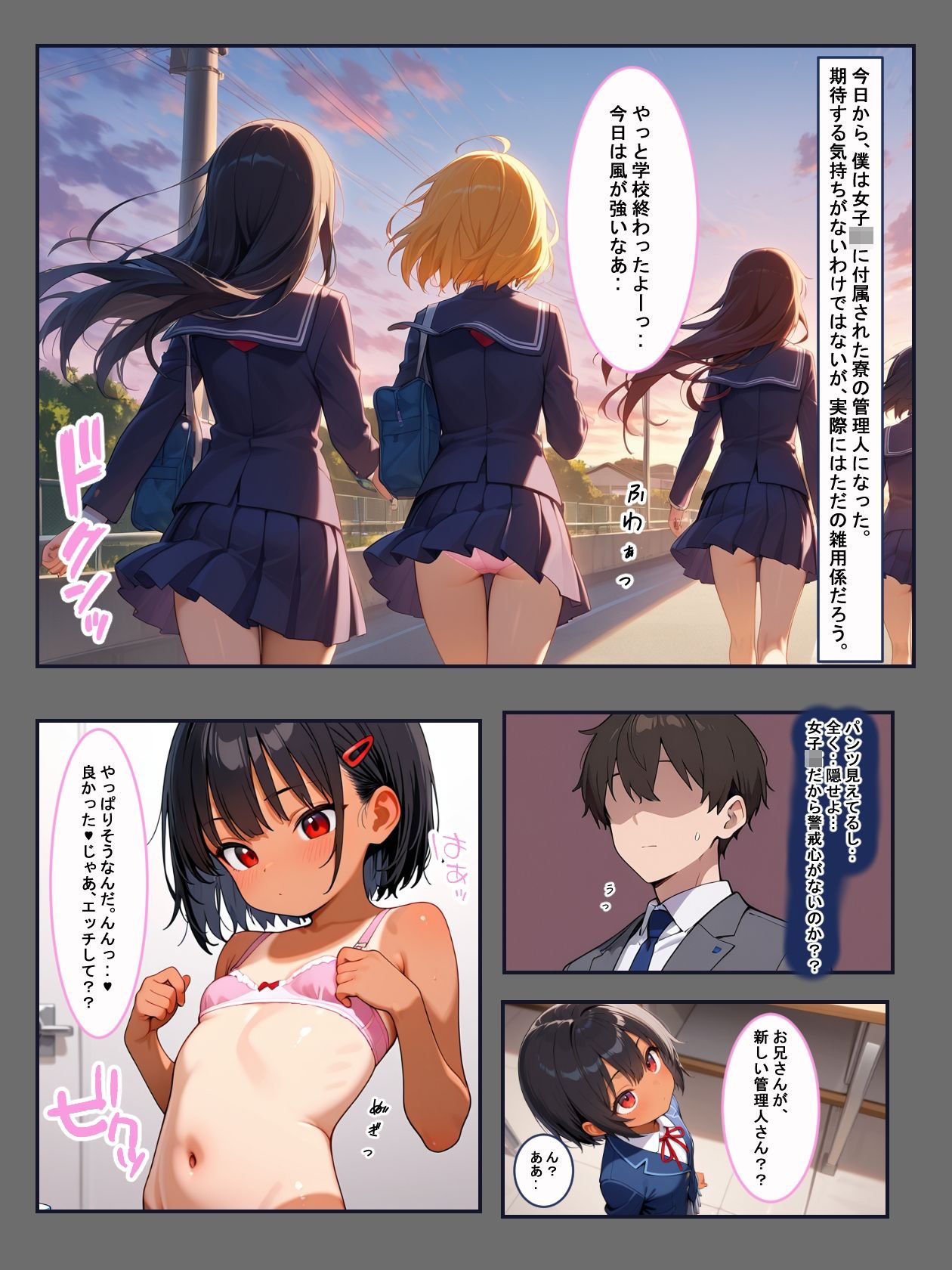 女子寮の管理人をすることになりました。 - サンプル画像 4