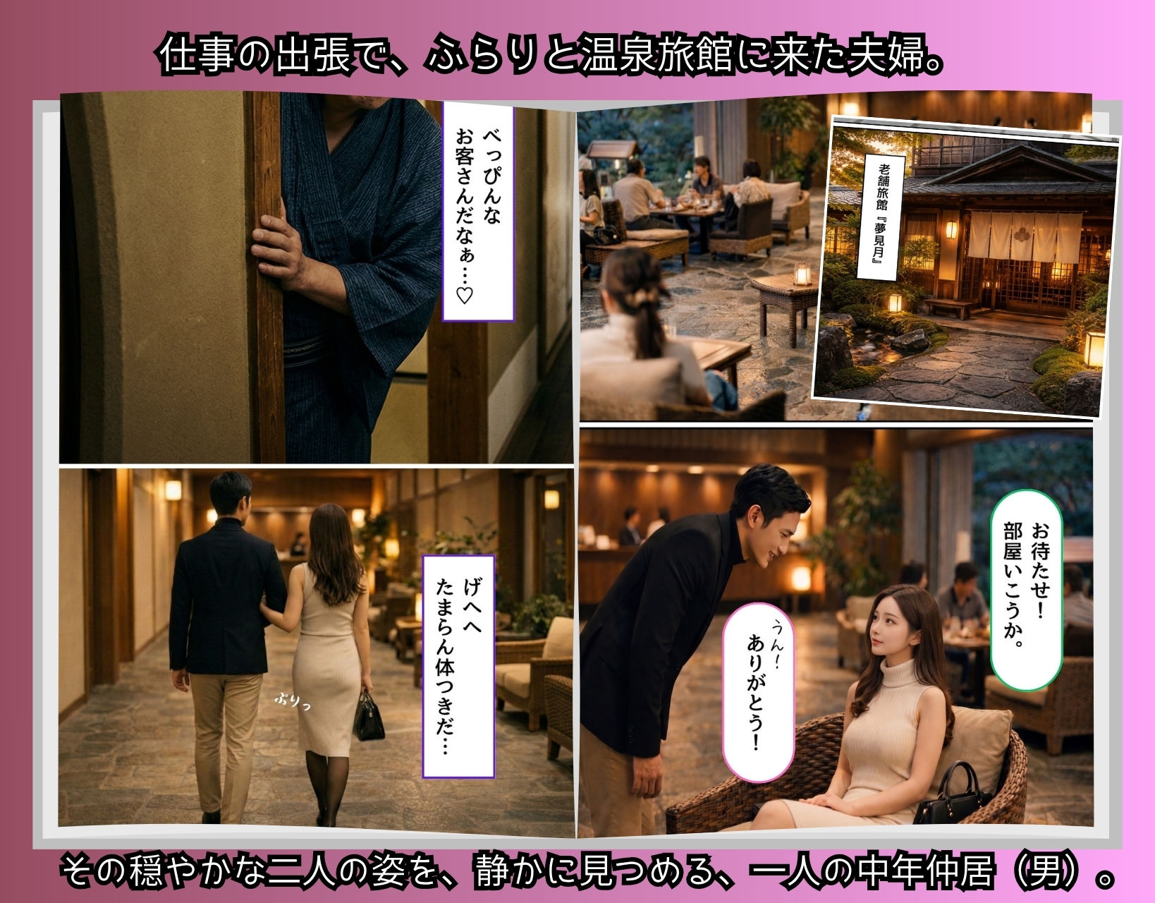 〜夢遊病アプリ〜むちむち人妻は俺らの生オナホ - サンプル画像 1