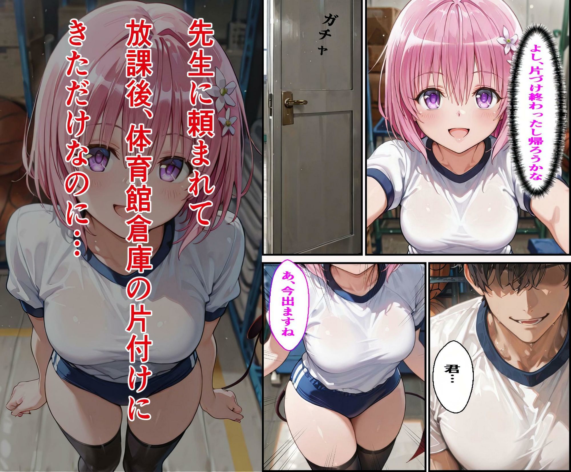 放課後のモ〇・ベリア・デビルークの悲劇 - サンプル画像 1
