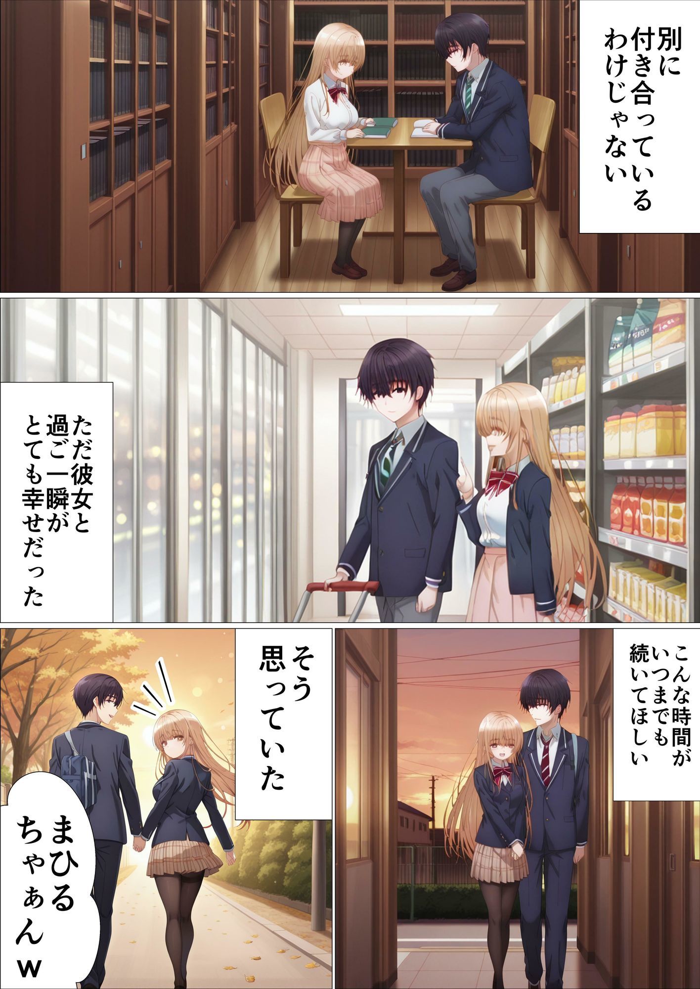 お隣の天使様がチャラ男に寝取られる - サンプル画像 2