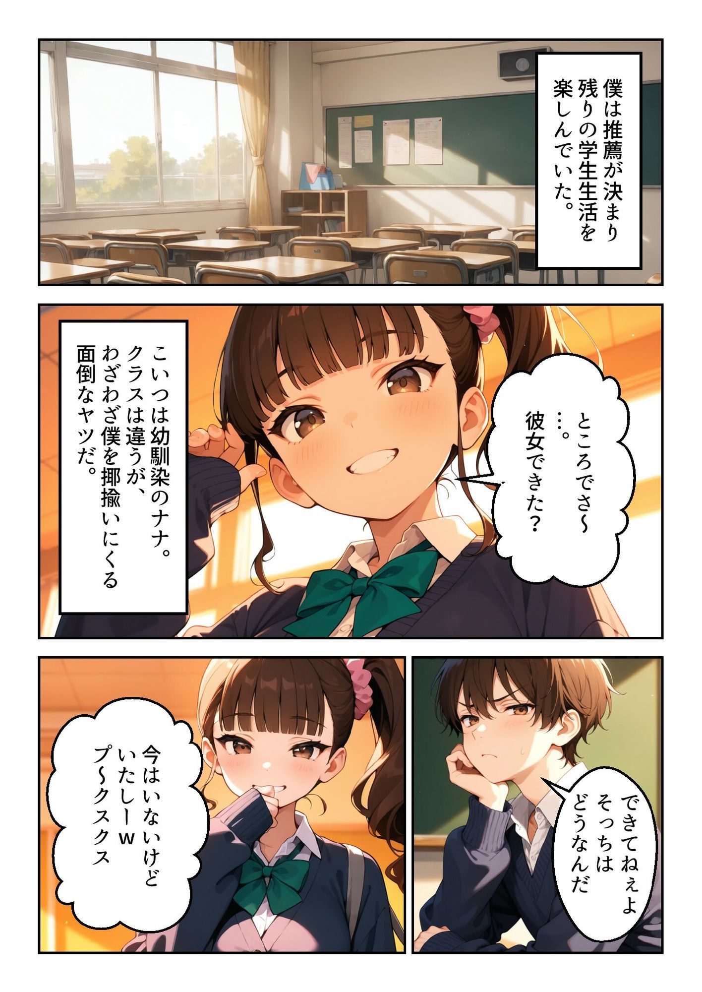 蕾のままの桜〜僕のために、純潔を捧げる幼馴染〜 - サンプル画像 2