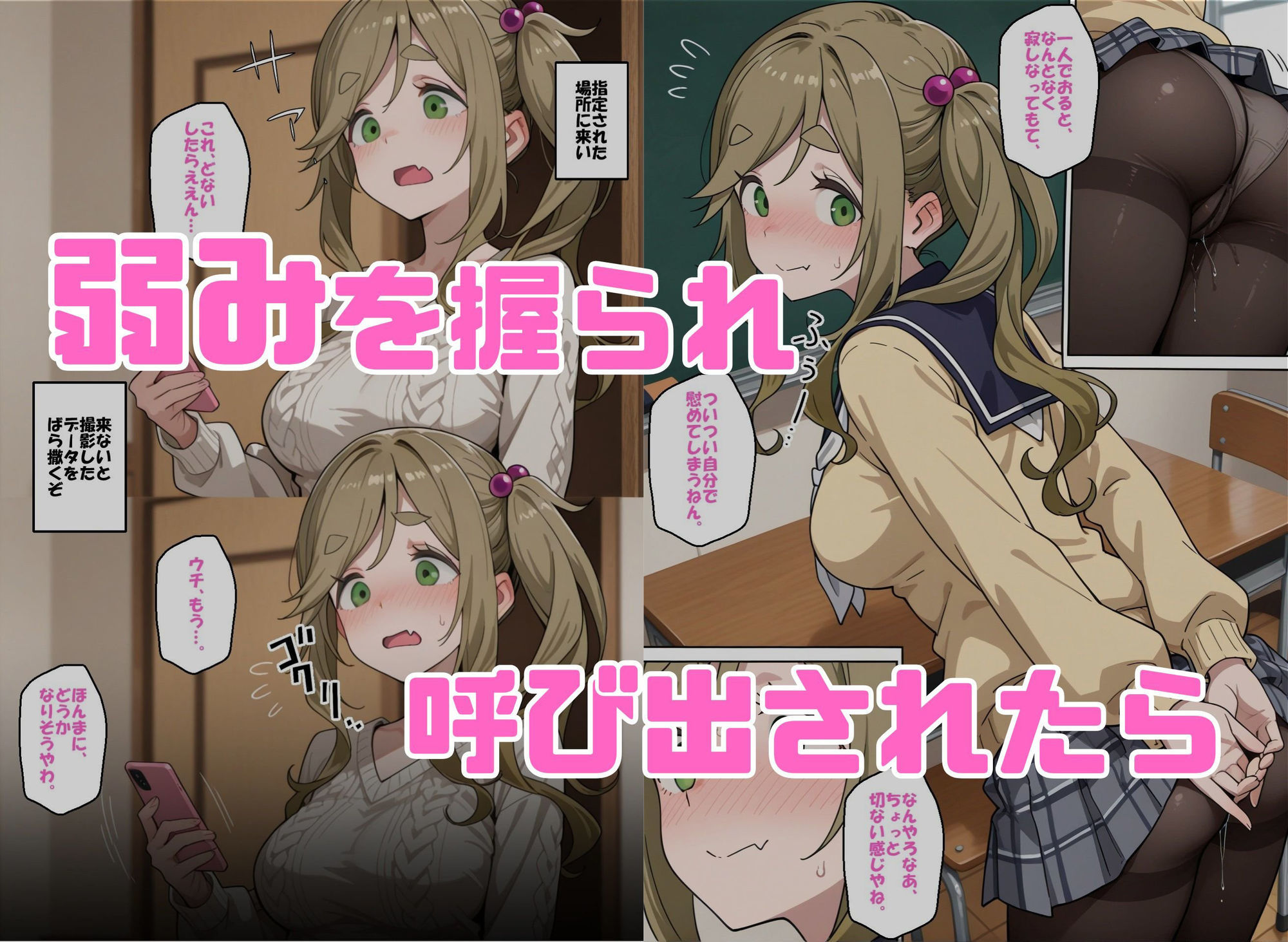 寝取られ女子 弱みをネタに支配された 犬〇あおい - サンプル画像 1